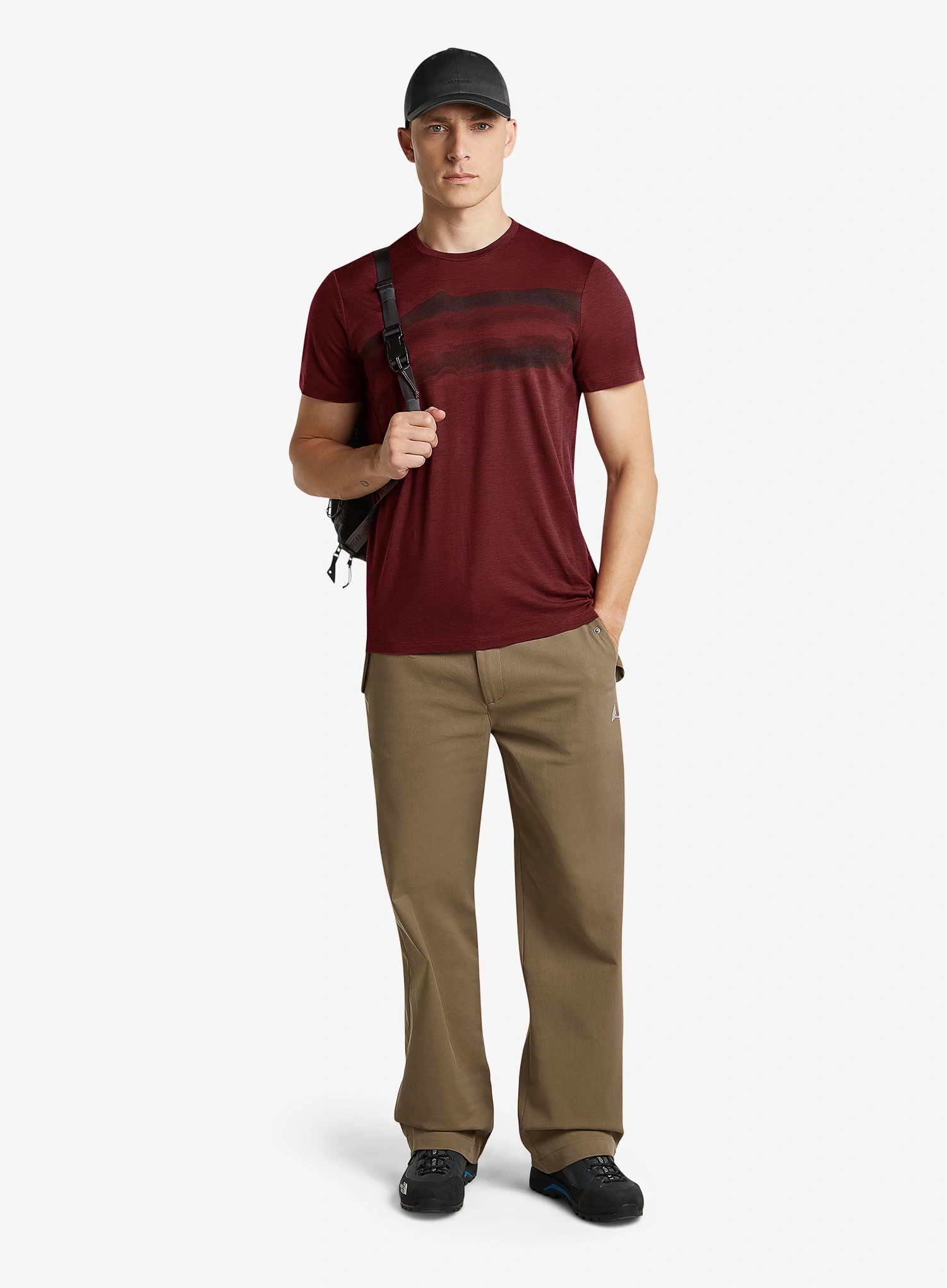 Merino tričko Icebreaker Merino 150 Tech Lite SS Tee Getaway - port