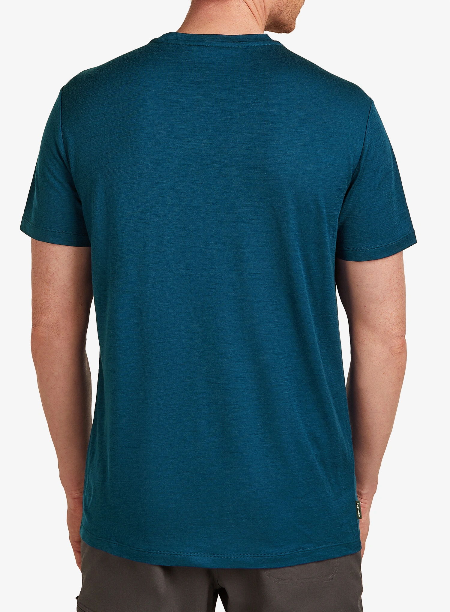 Merino tričko Icebreaker Merino 150 Tech Lite SS Tee Ruapehu Round - atlantis