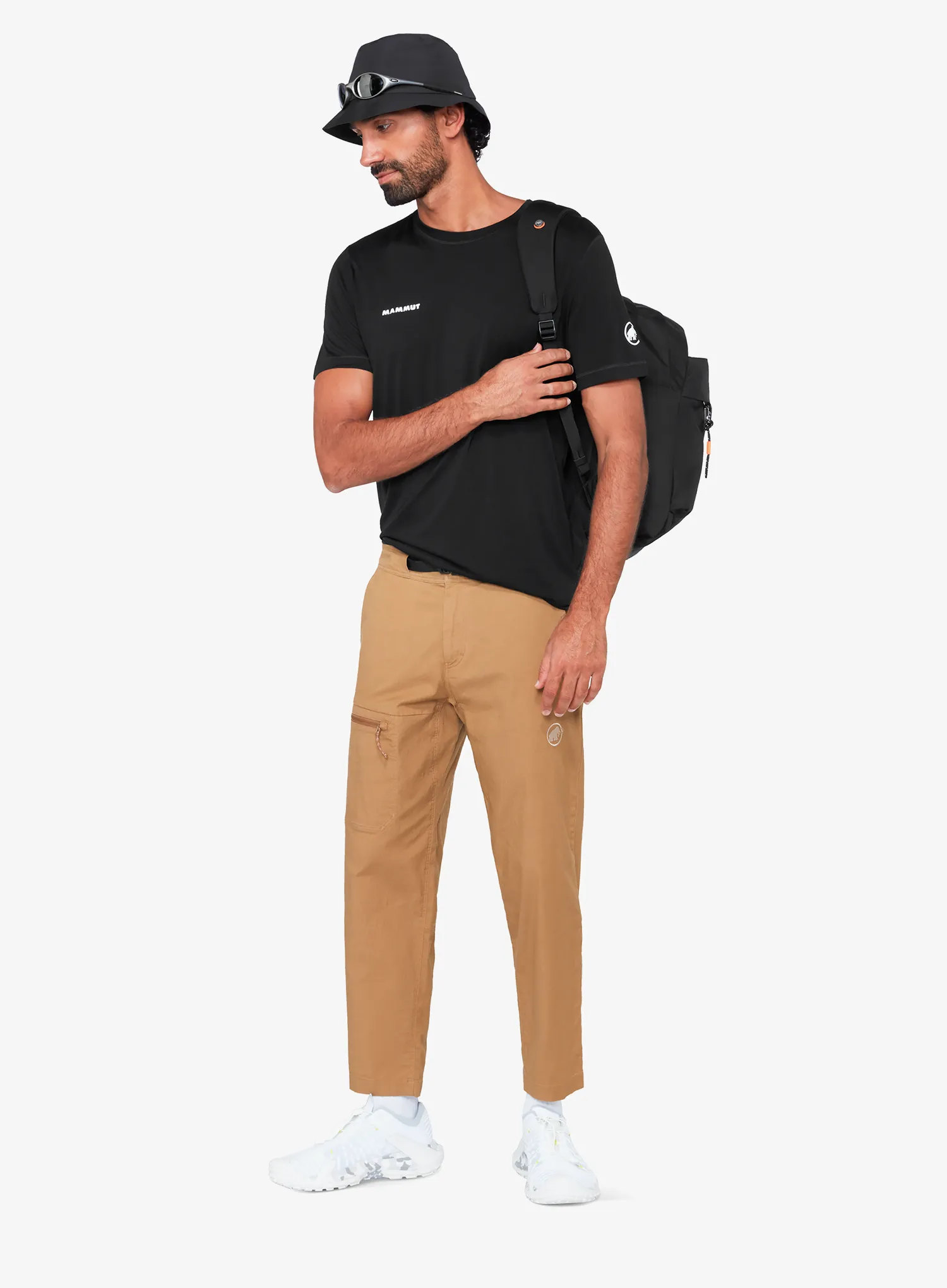 Merino tričko Mammut Tree Wool FL T-Shirt - black/black