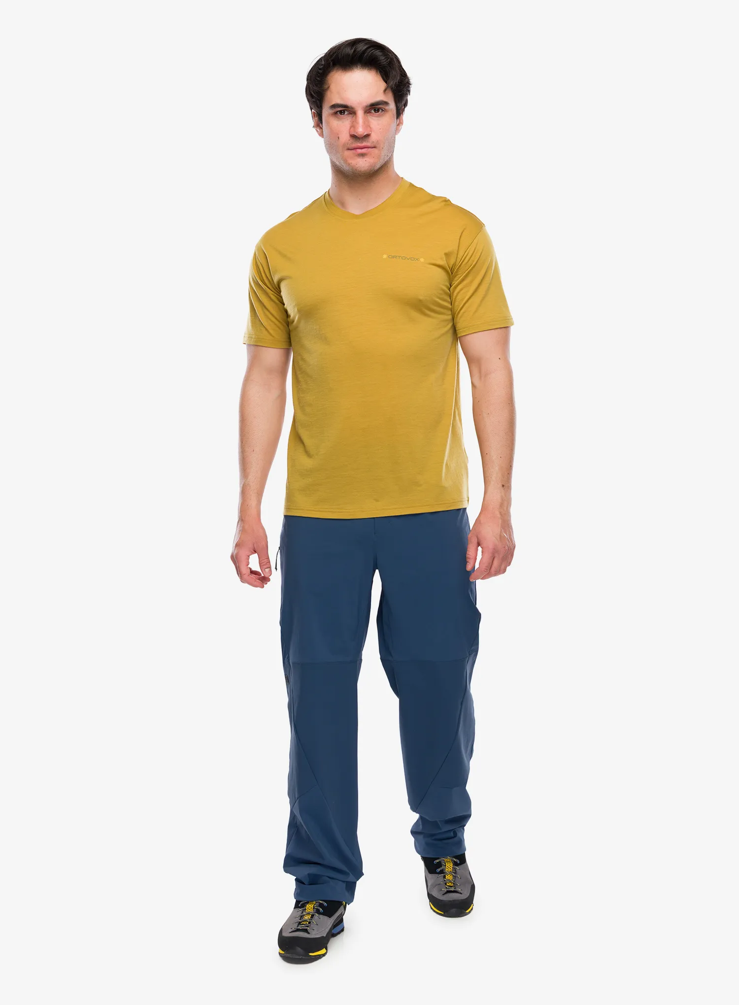 Merino tričko Ortovox 150 Cool Climbing Vibes TS - wild cumin