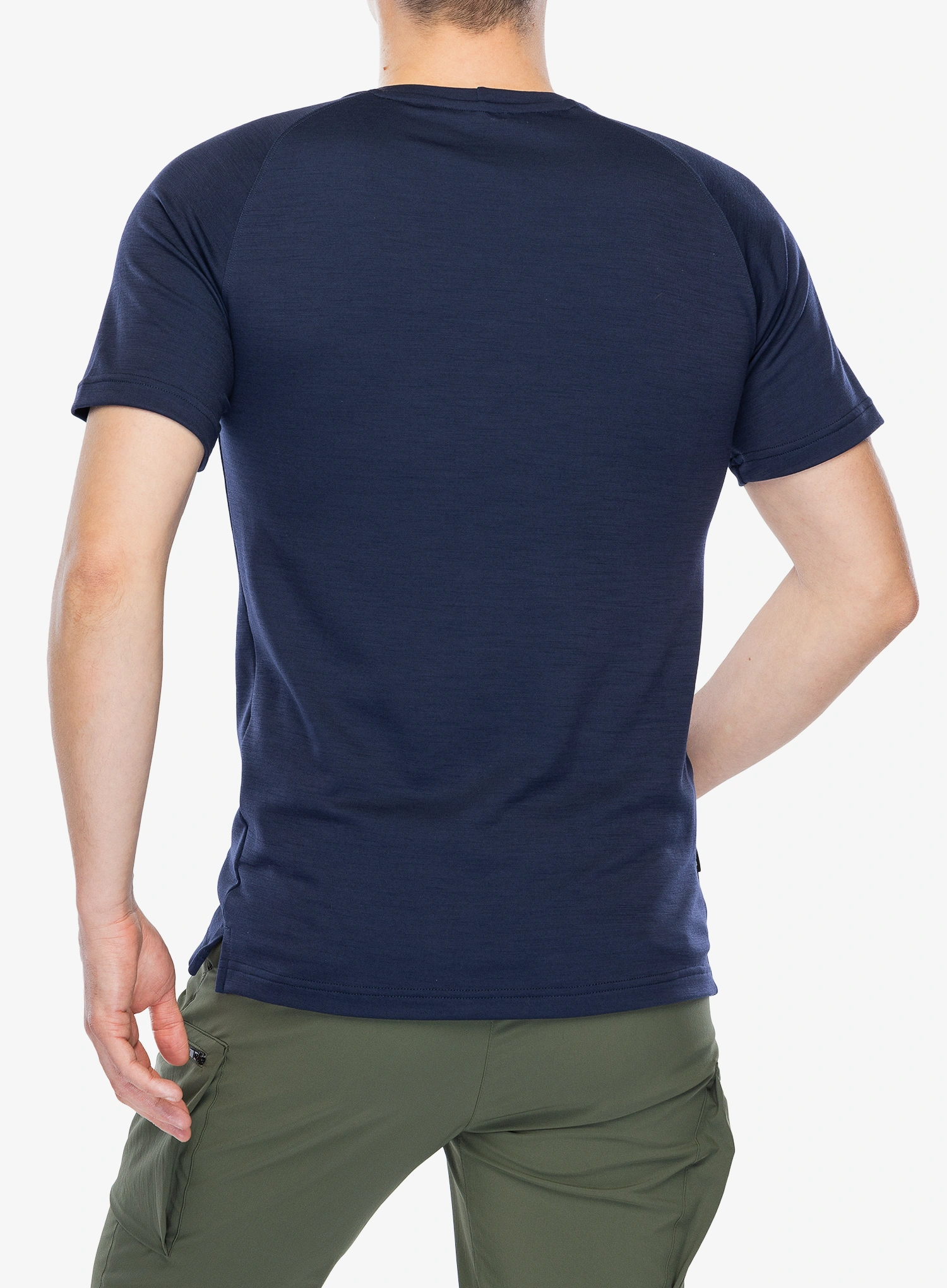Merino tričko Sensor Merino Blend Moon SS Tee - deep blue