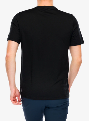 Merino tričko Smartwool Active Short Sleeve - black