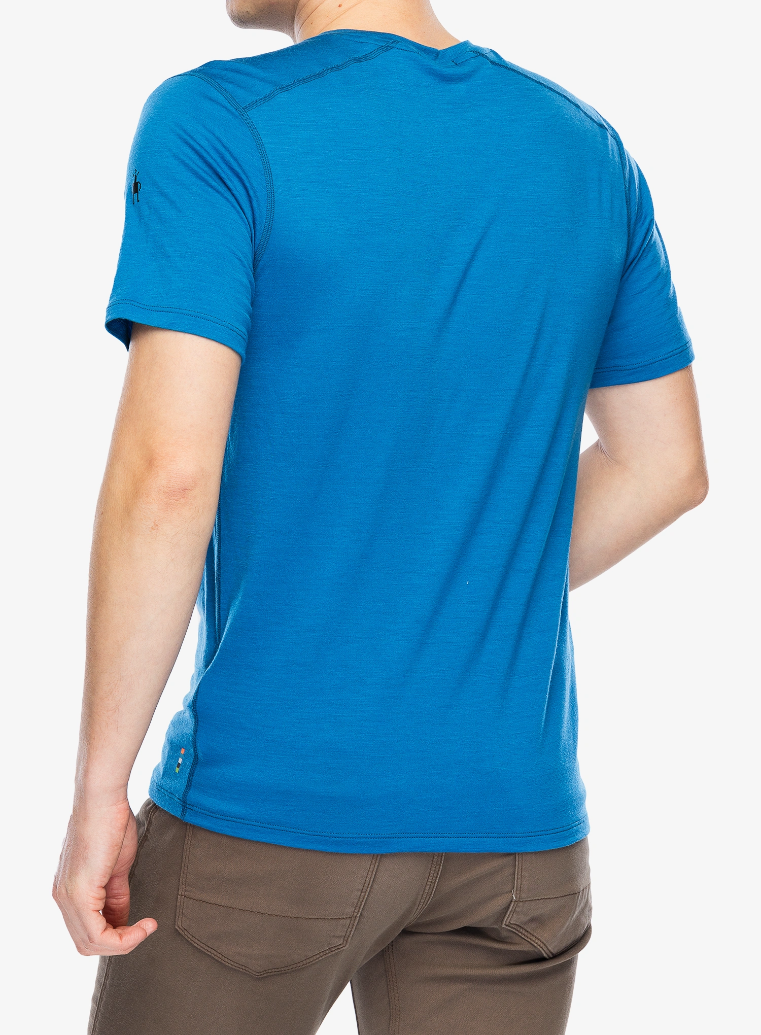Merino tričko Smartwool Merino Short Sleeve Tee Boxed - nival blue