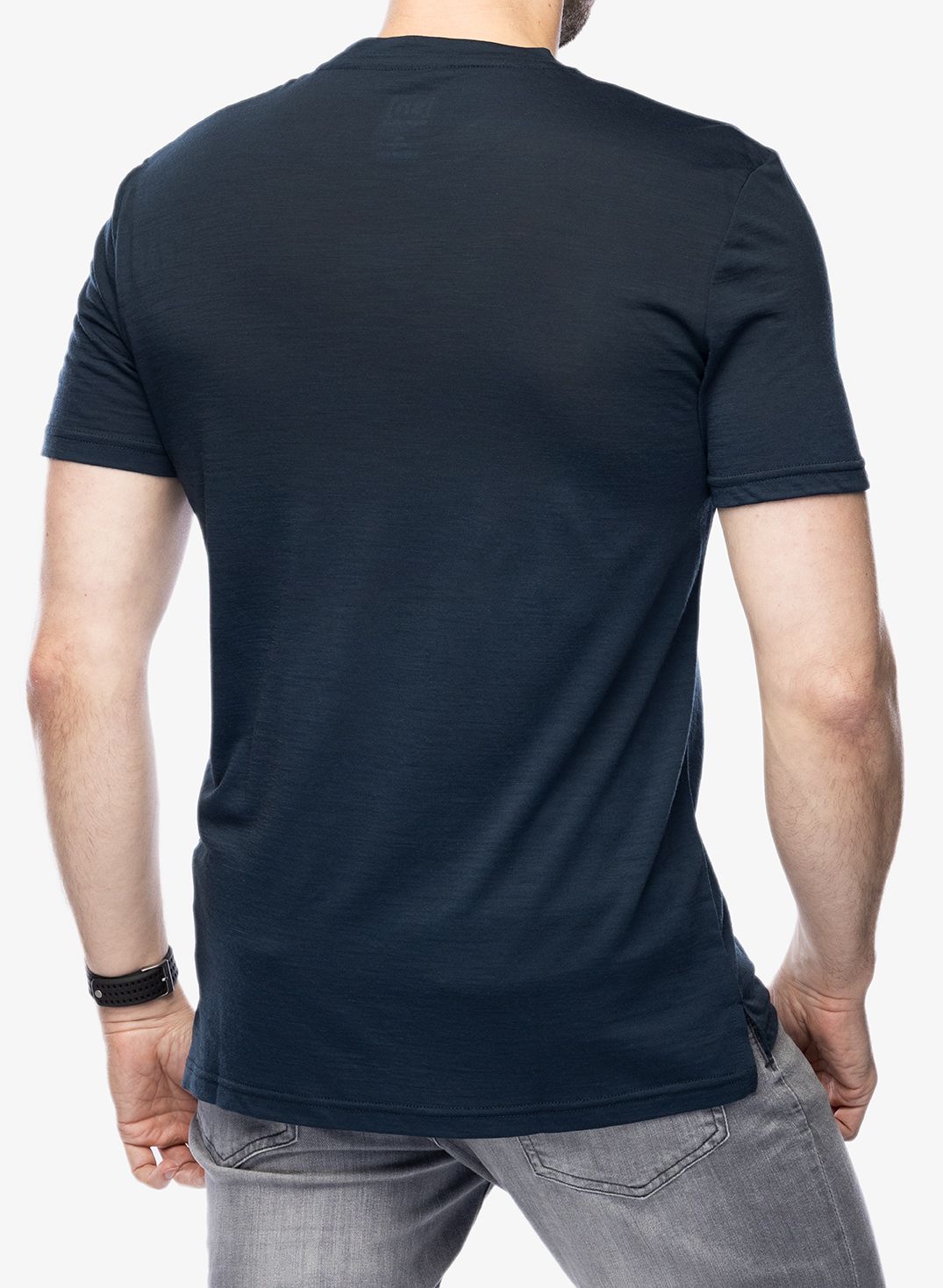 Merino tričko Super.natural Landi Tee - blueberry/vapor grey
