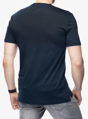 Merino tričko Super.natural Landi Tee - blueberry/vapor grey
