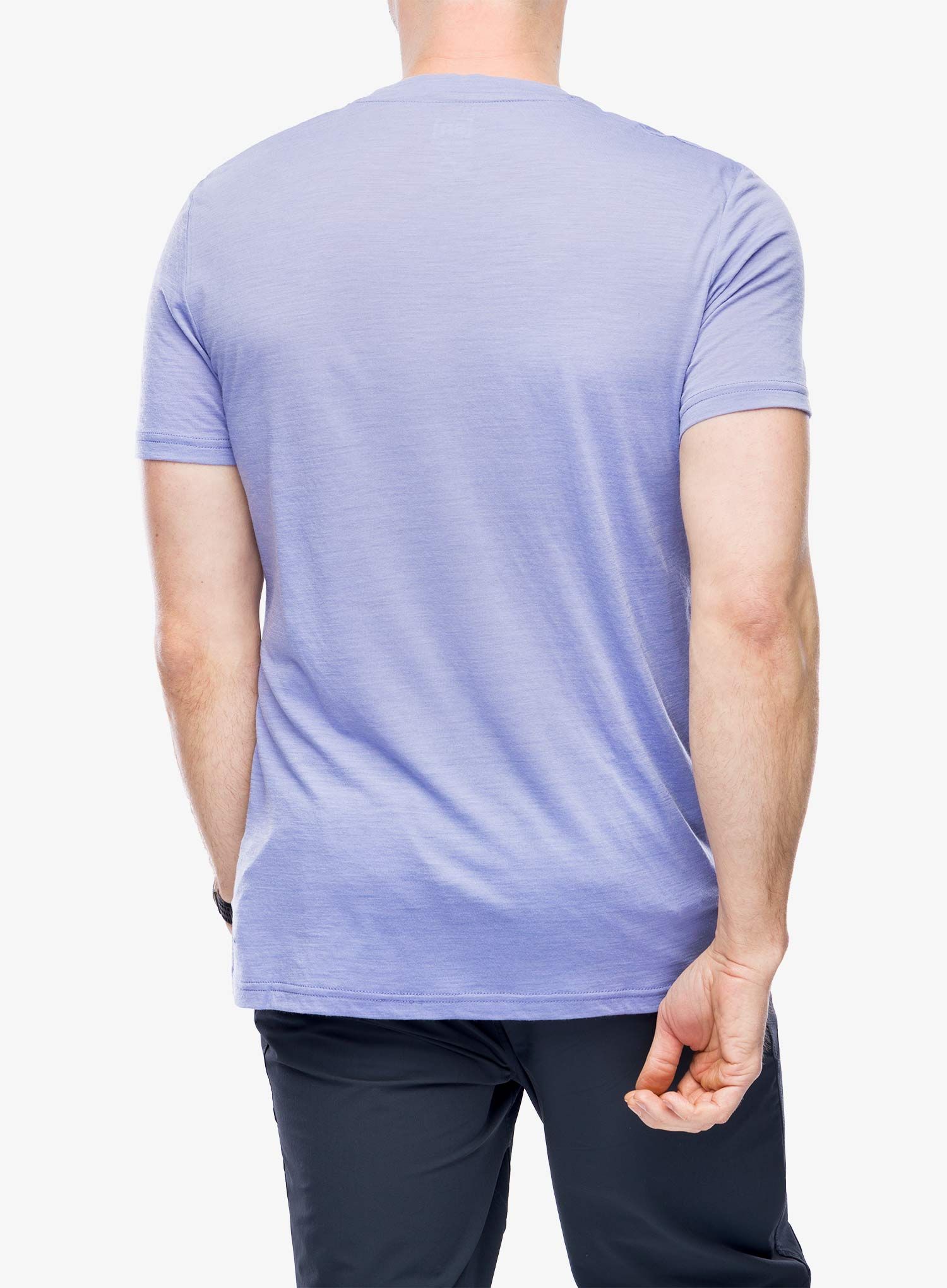 Merino tričko Super.natural Sn Sailor Tee - blue violet/black/red
