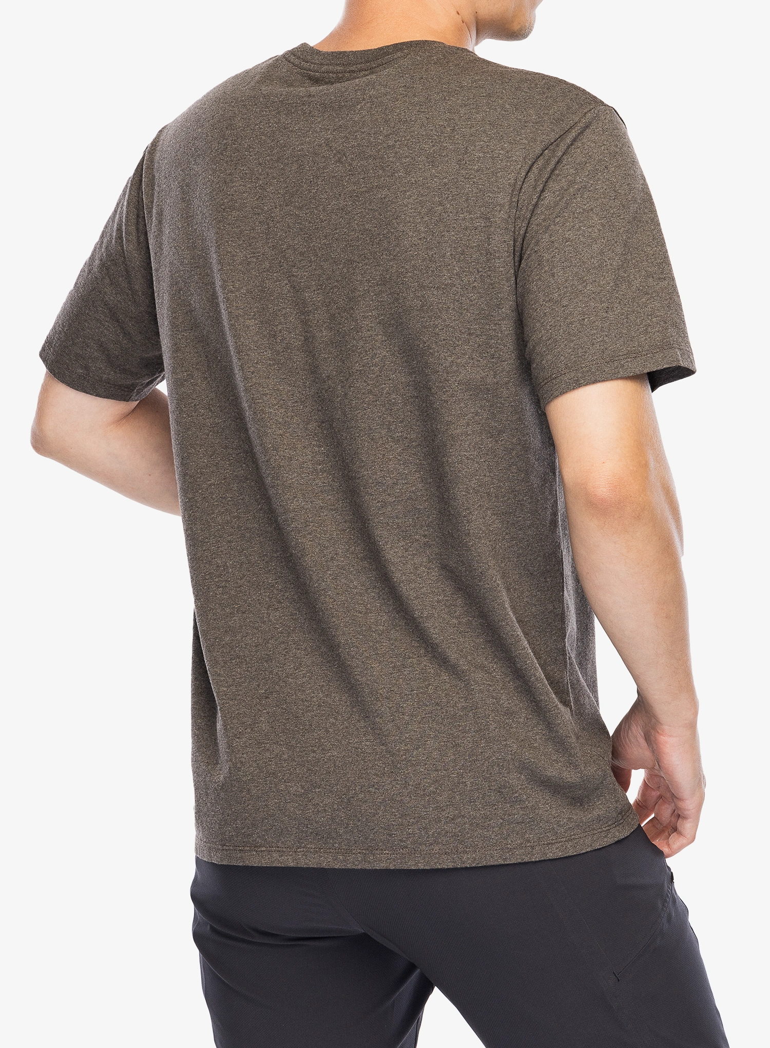 Tričko Patagonia Shop Sticker Pocket Responsibili-Tee - marlow brown