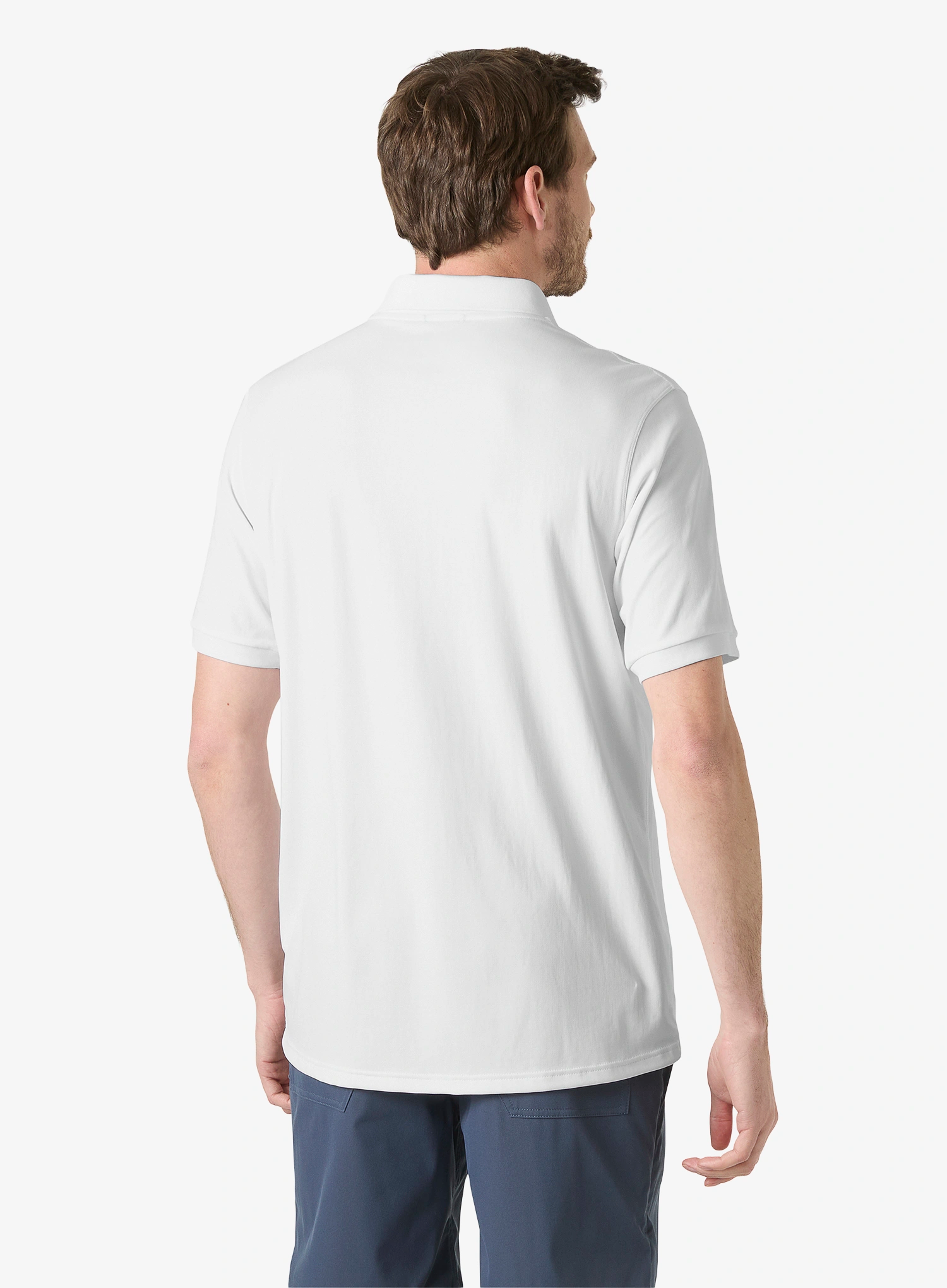Polo tričko Helly Hansen Lifa Active Solen SS Polo - white