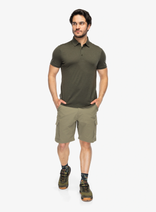 Polo tričko Icebreaker Merino 150 Tech Lite III SS Polo - dk loden