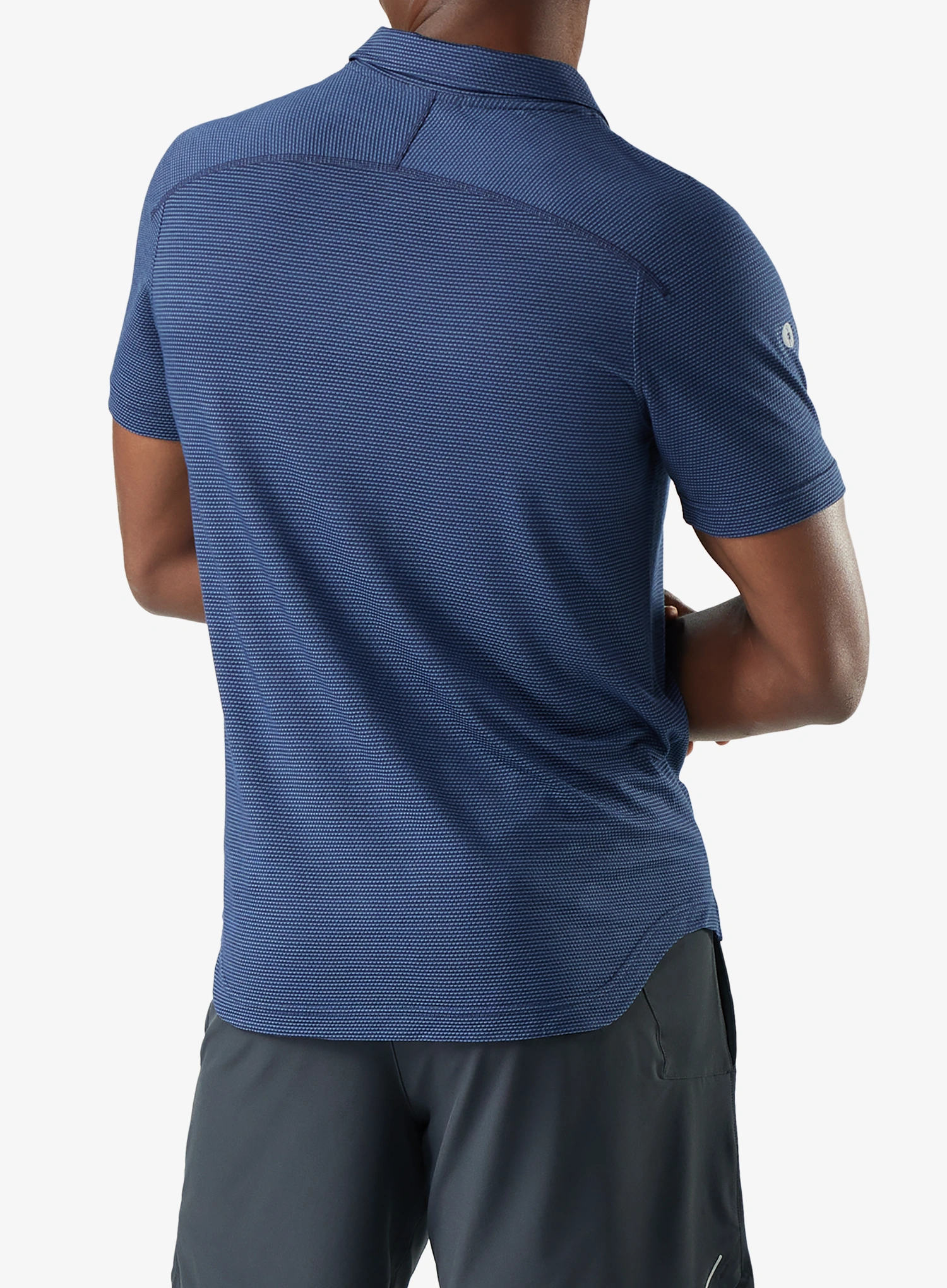 Polo tričko Smartwool Active Mesh Polo - nightfall/deep navy