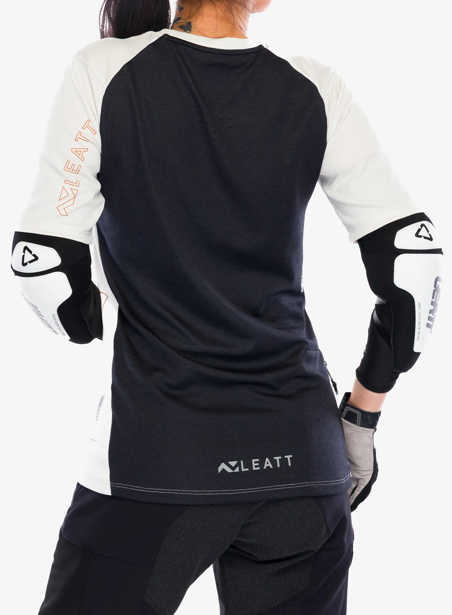 Dámske cyklistické tričko Leatt Jersey MTB Trail 2.0 - stone
