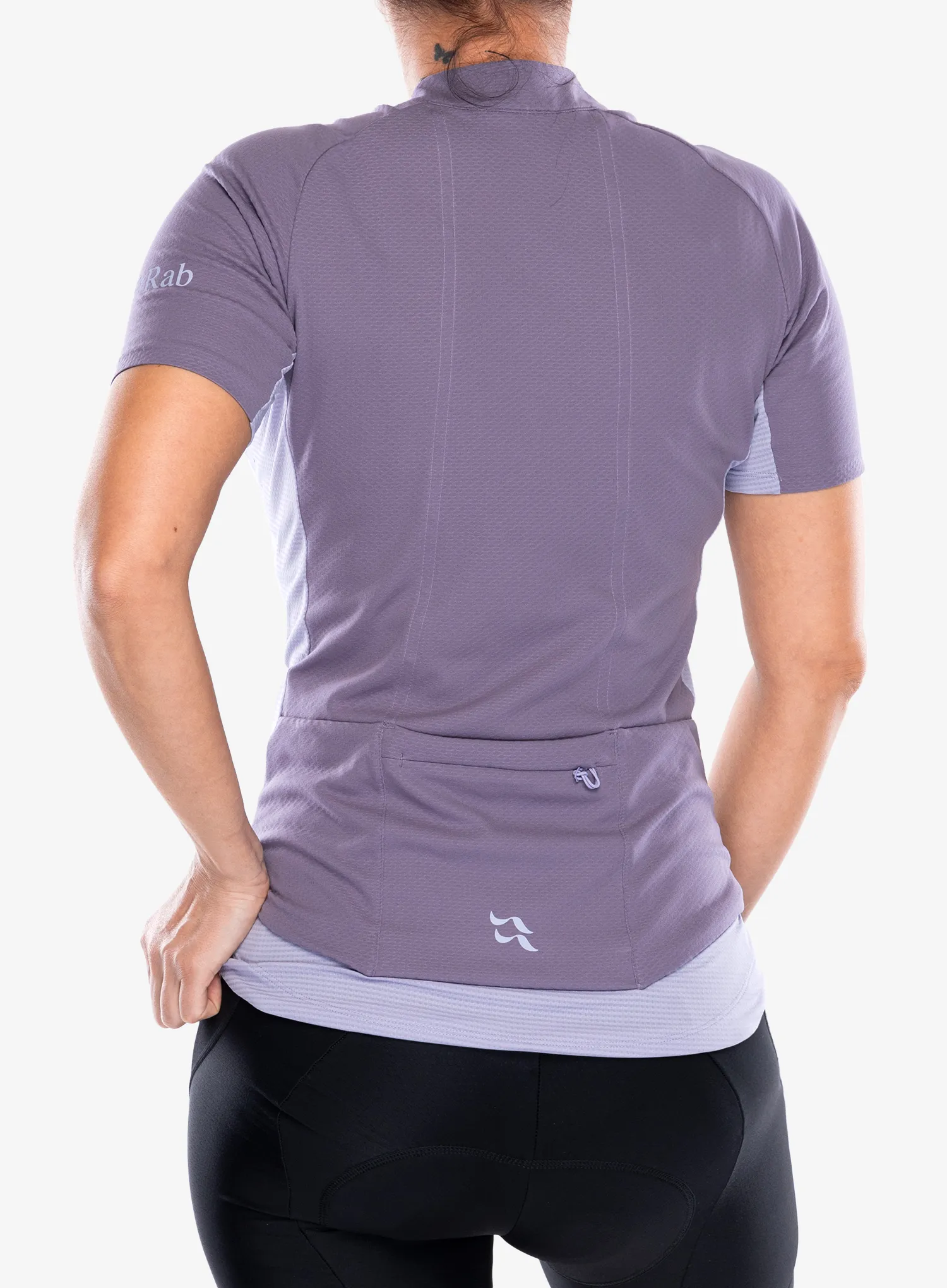 Dámske cyklistické tričko Rab Cinder Jersey - purple sage