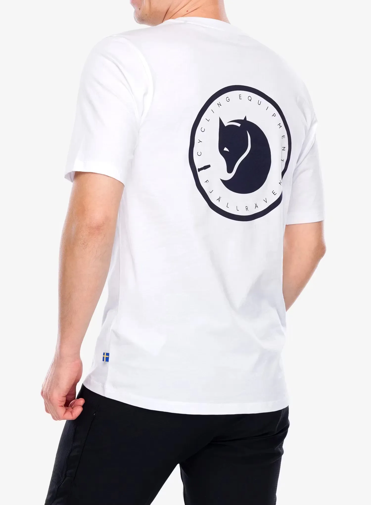 Cyklistické tričko Fjallraven Hoja T-shirt - white/white