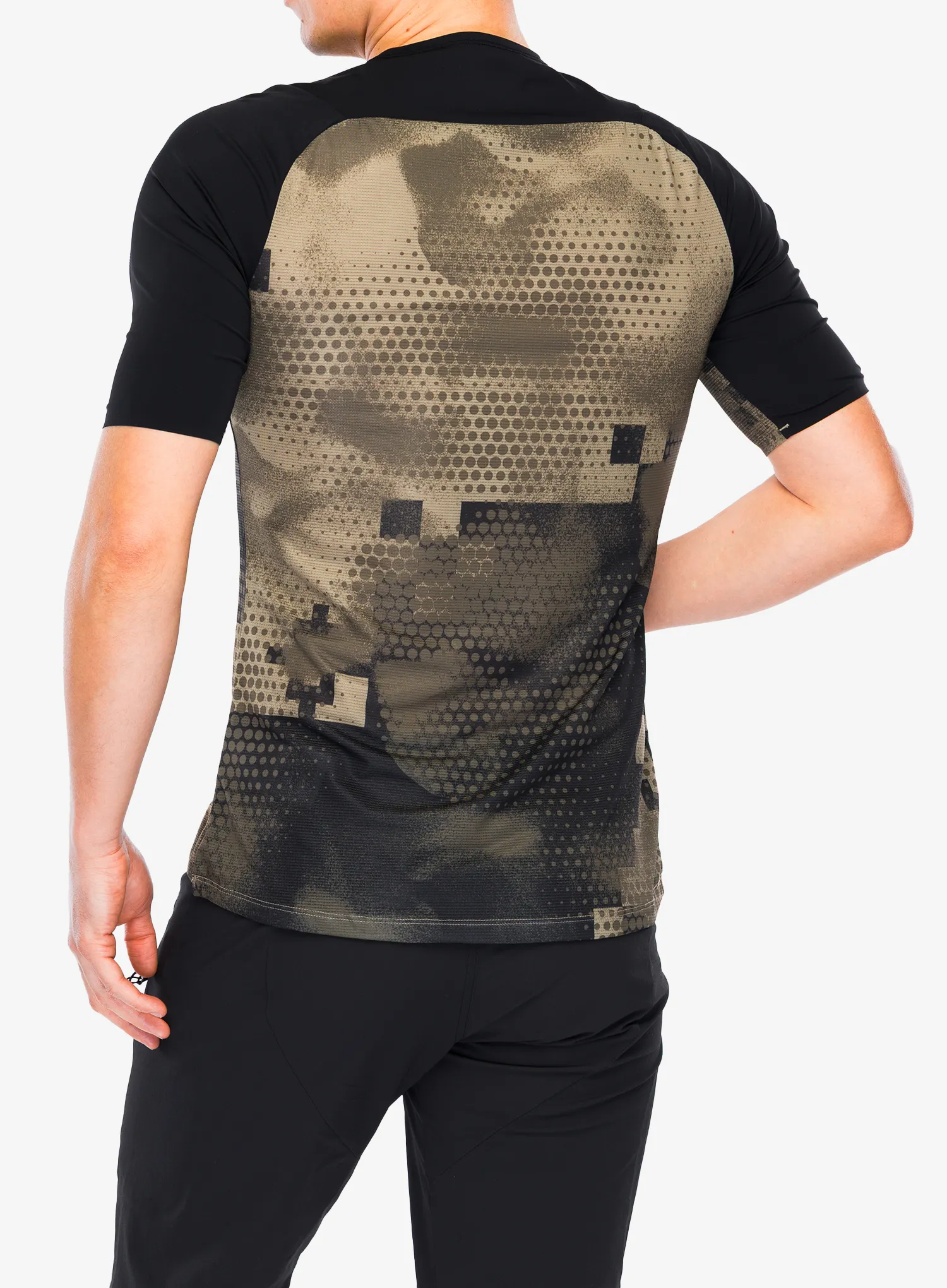 Cyklistické tričko Fox Flexair Ascent SS Jersey Pulse - sand