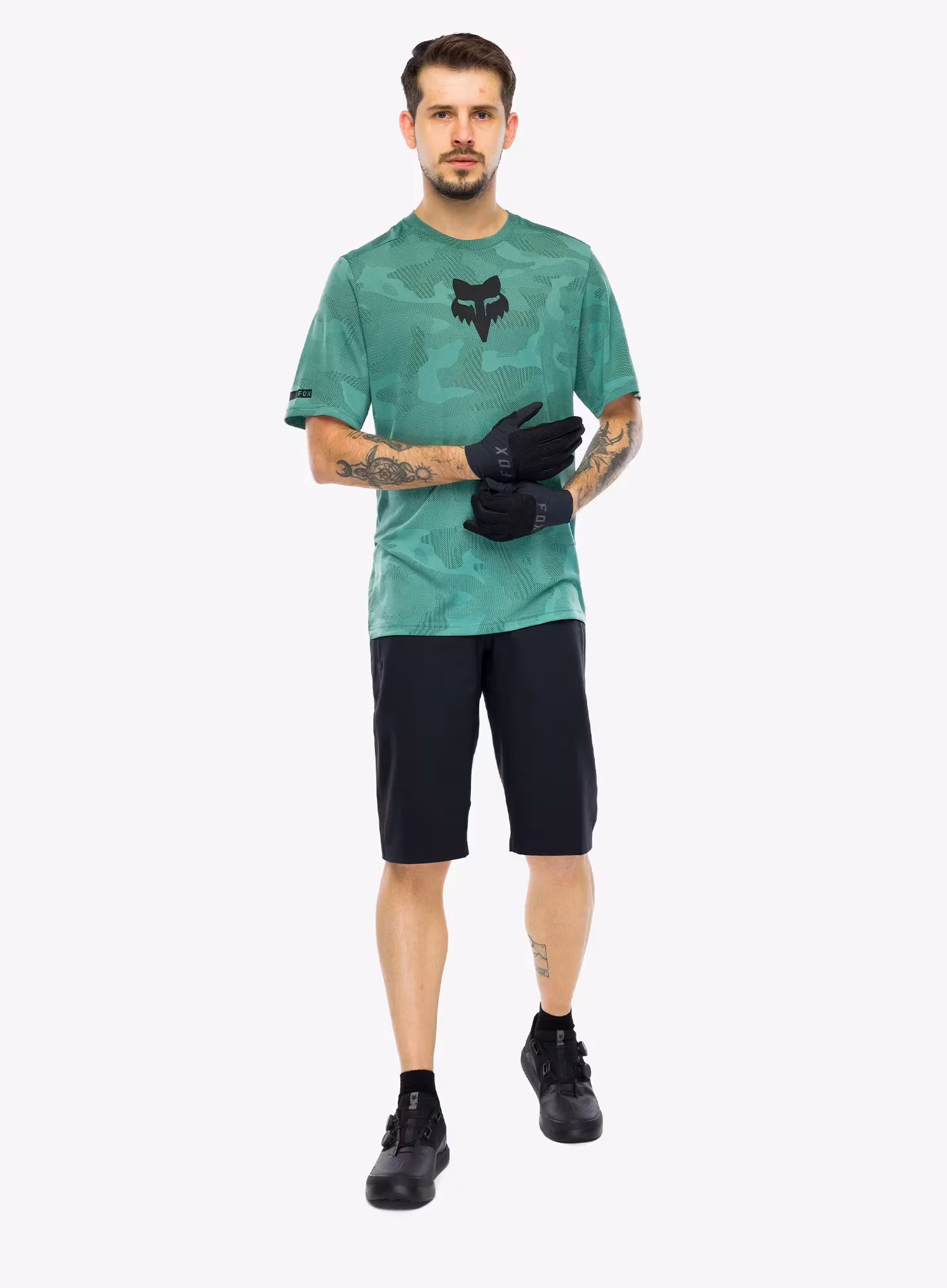 Cyklistické tričko Fox Ranger Tru Dri SS Jersey - pine