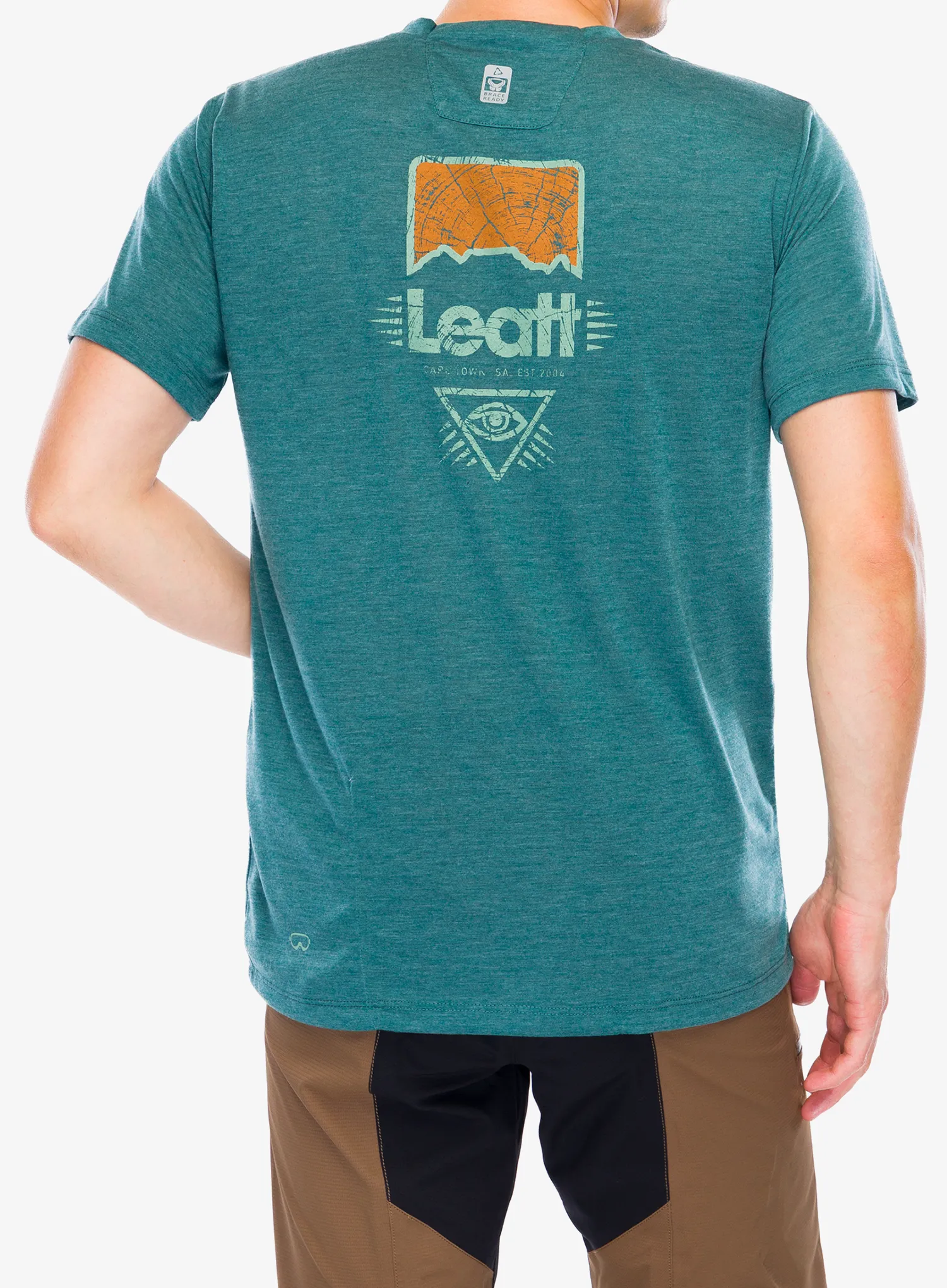 Cyklistické tričko Leatt Jersey MTB Gravity 1.0 - teal