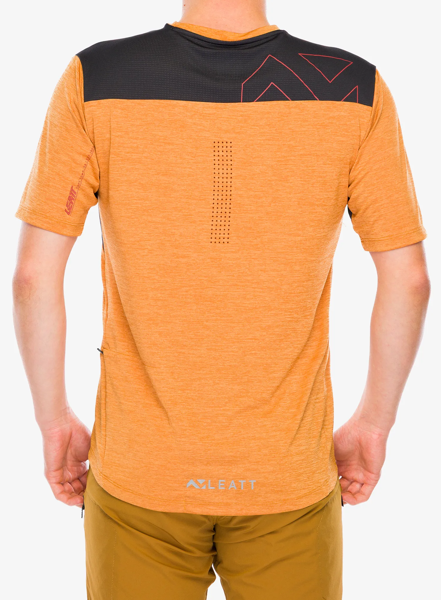 Cyklistické tričko Leatt Jersey MTB Trail 1.0 - rust