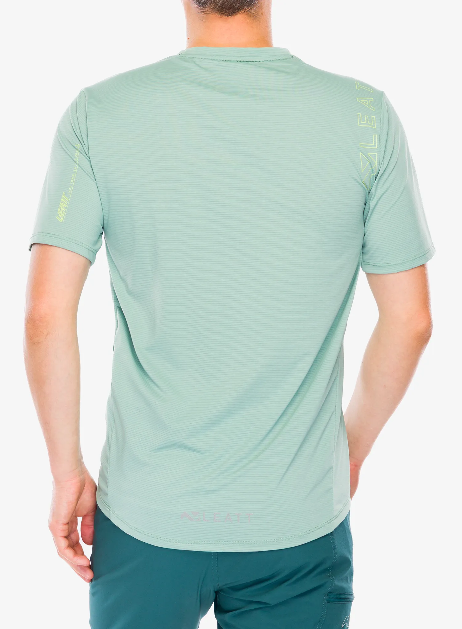 Cyklistické tričko Leatt Jersey MTB Trail 1.0 X-Flow - pistachio