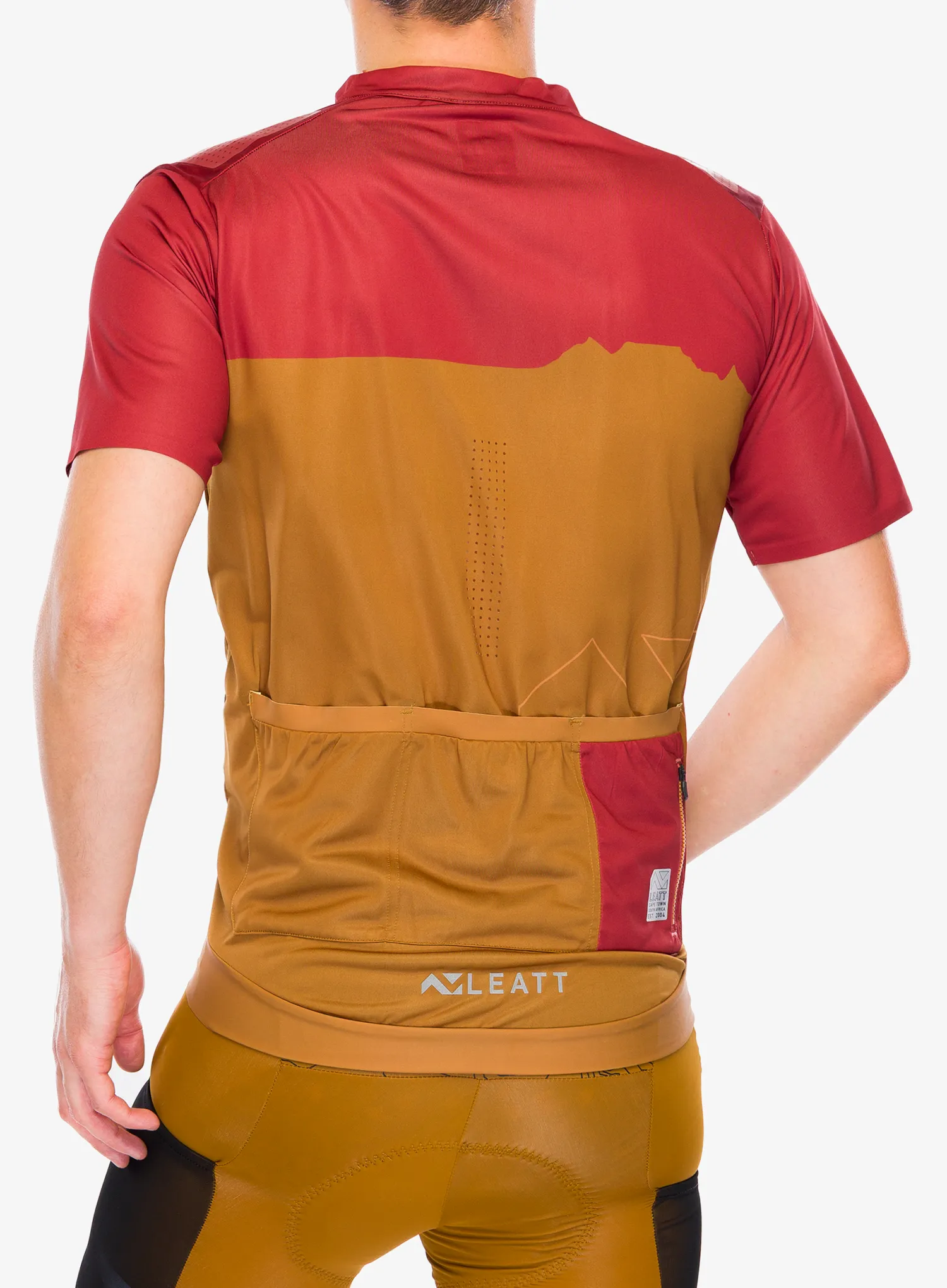 Cyklistické tričko Leatt Jersey MTB Trail 3.0 - lava