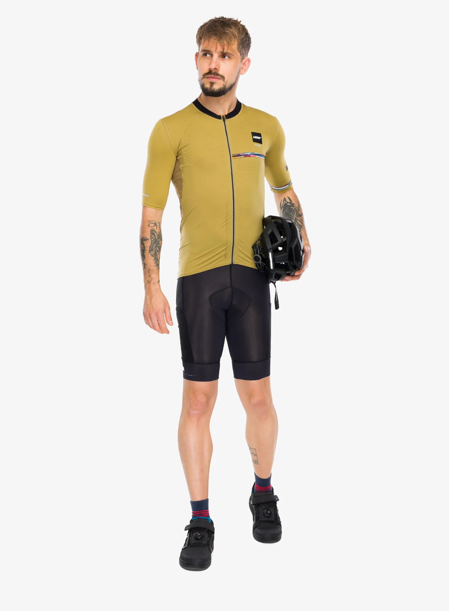 Cyklistické tričko Leatt MTB Endurance 5.0 Cargo - brass brown