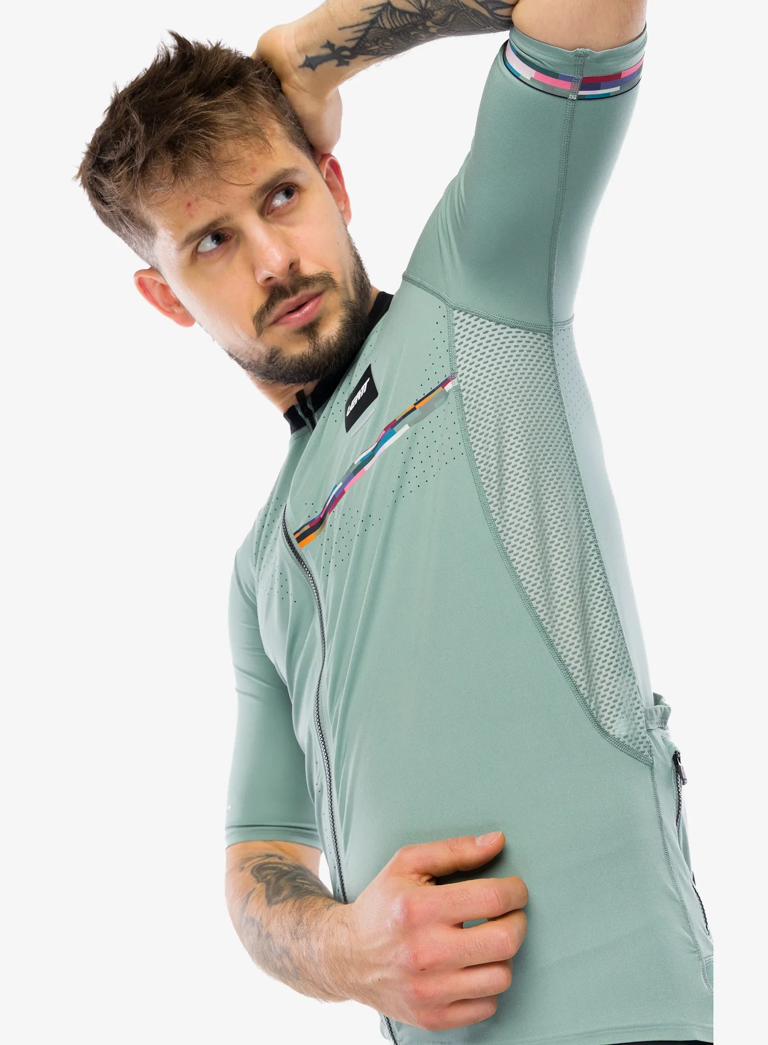 Cyklistické tričko Leatt MTB Endurance 5.0 Cargo - mist green