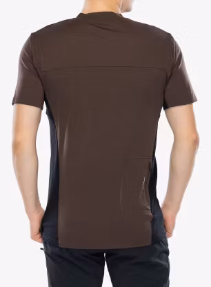 Cyklistické tričko Mons Royale Redwood Enduro VT - cedar/cobalt/black