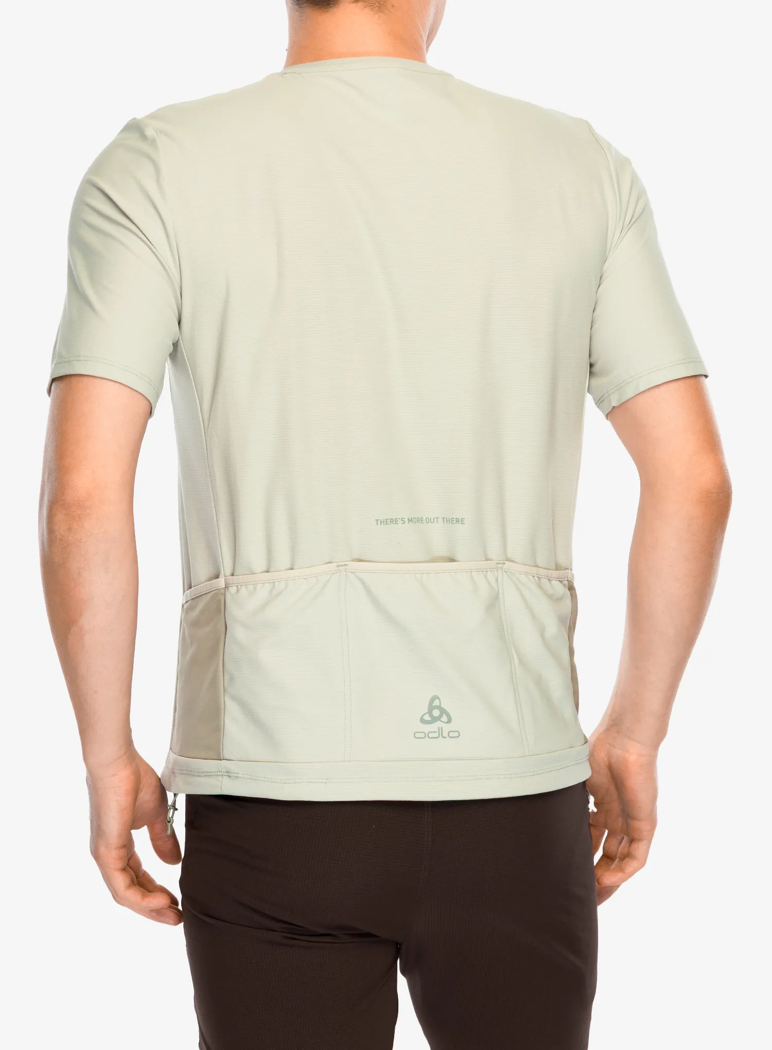 Cyklistické tričko Odlo Explorer Cargo T-Shirt Crew Neck S/S - agate gray