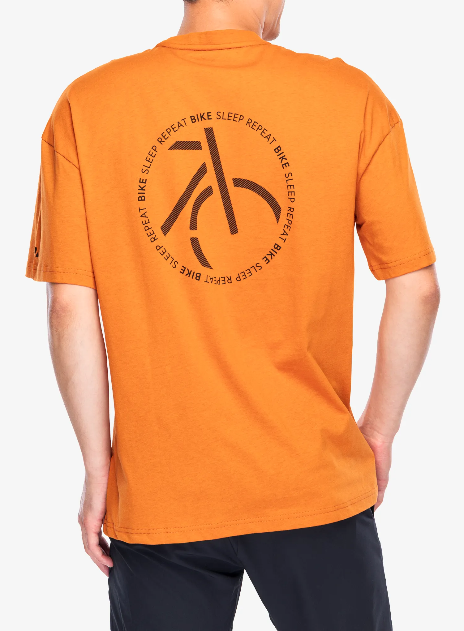 Cyklistické tričko Vaude Cyclist Casual Shirt - kumquat