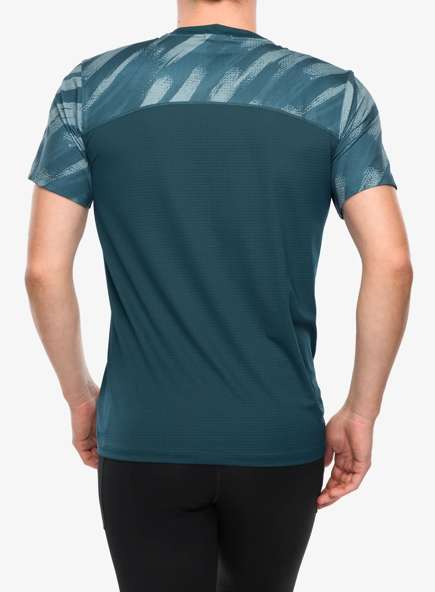 Tričko Brooks Atmosphere Short Sleeve 3.0 - ultra print/deep sea