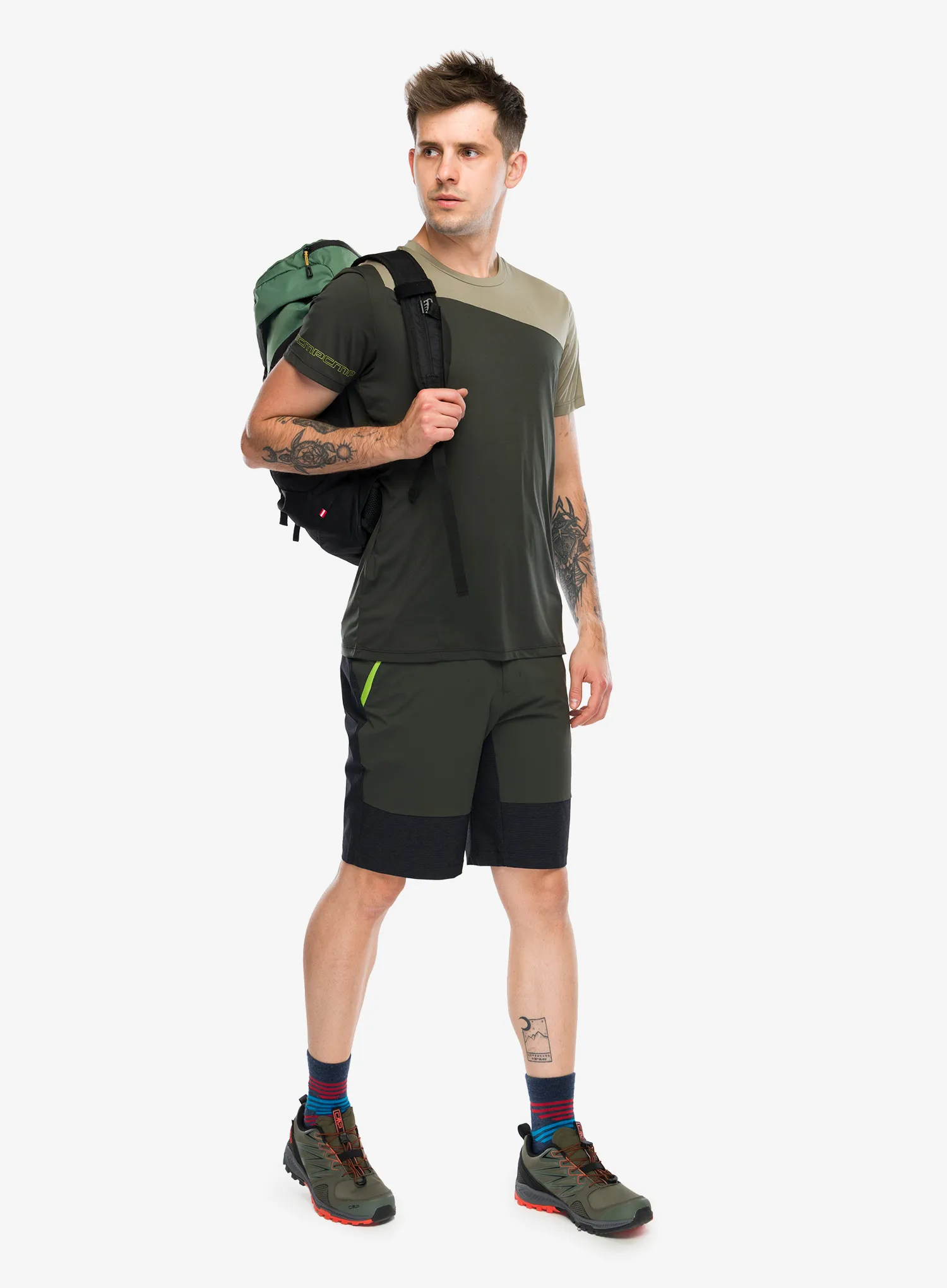 Tričko CMP Juvan T-Shirt - pine