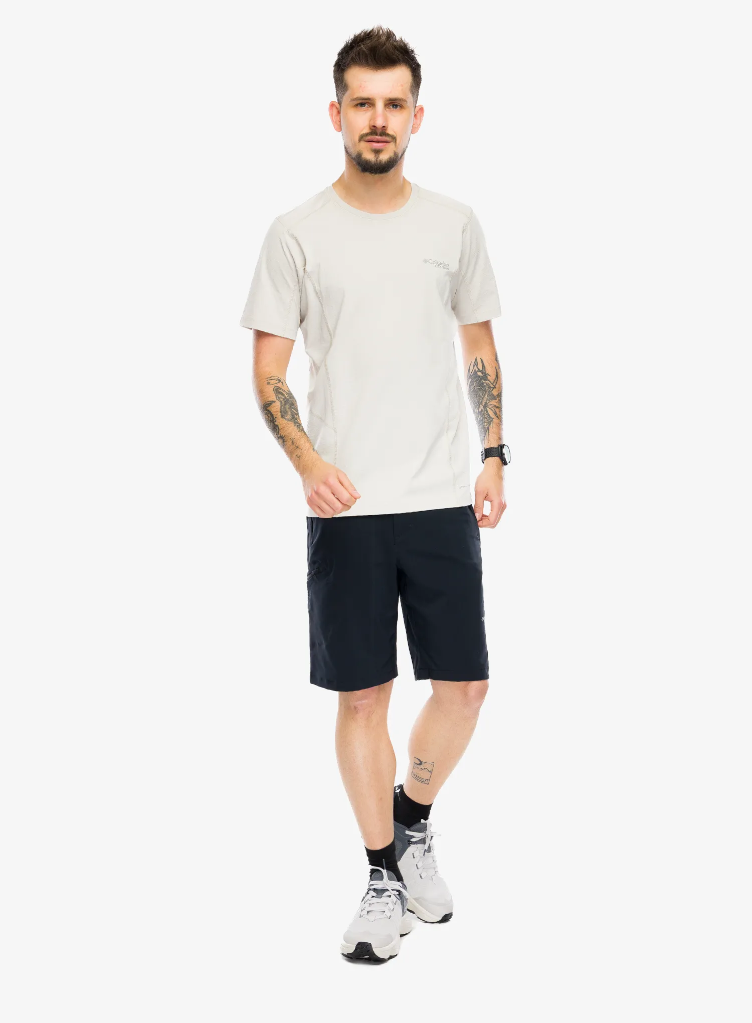 Tričko Columbia Diamond Peak Pro Short Sleeve - dark stone