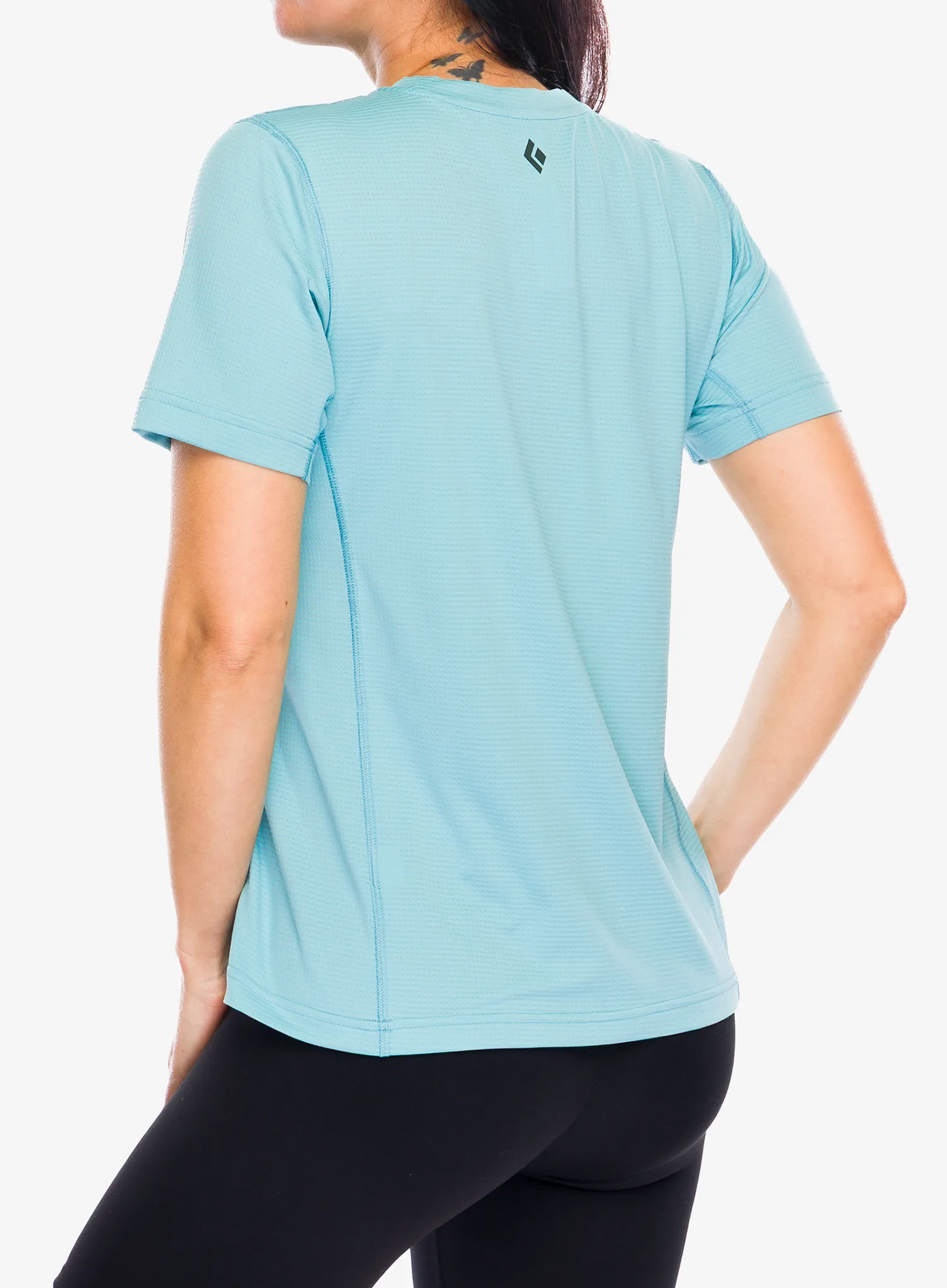 Dámske tričko Black Diamond Distance SS Tech Tee - glacier/glacier