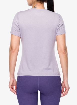 Dámske tričko Columbia Parsons Point S/S Graphic Tee - l.pearl heather/gem focused