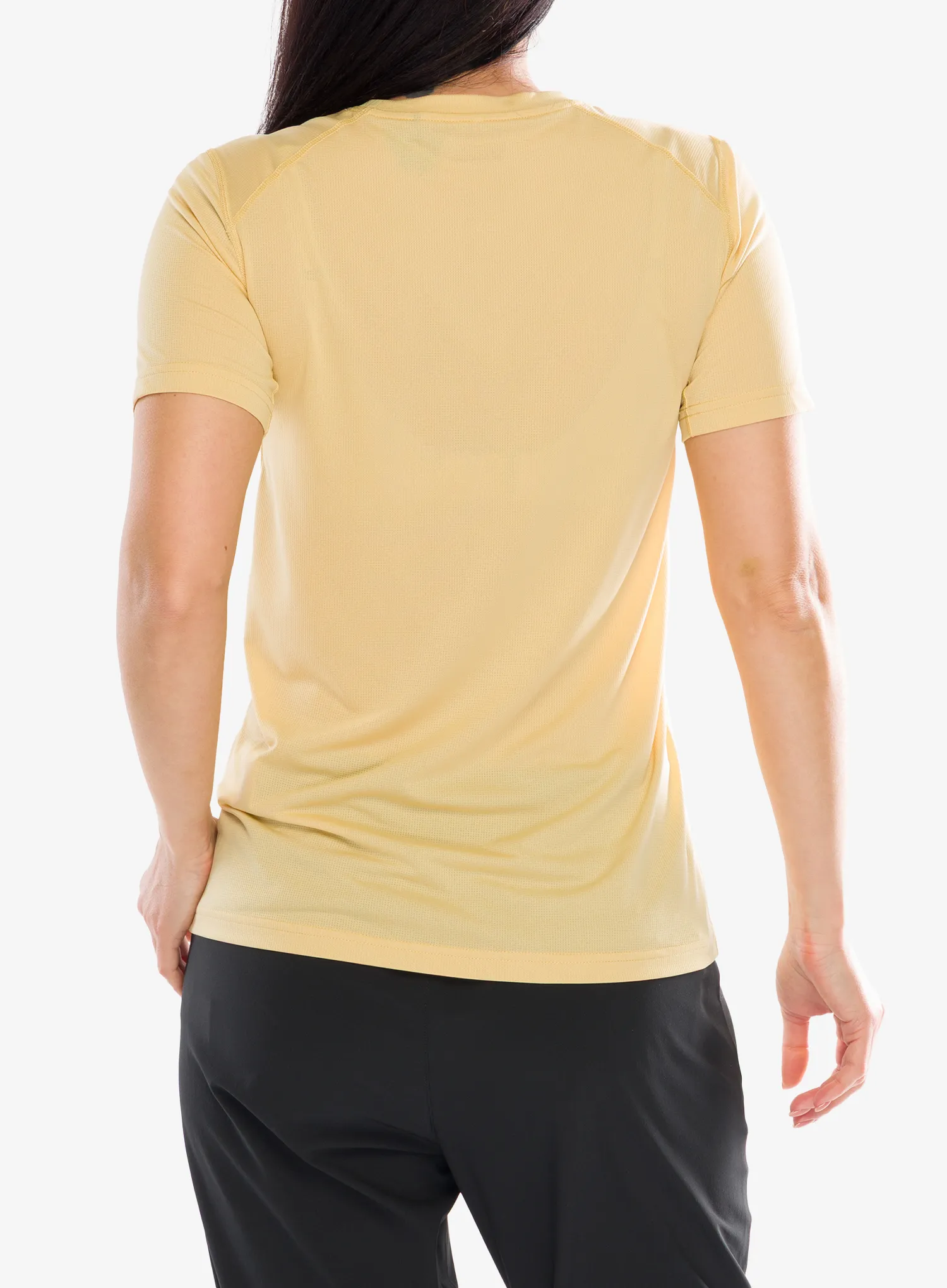 Dámske tričko Fjallraven Abisko Day Hike SS - mais yellow