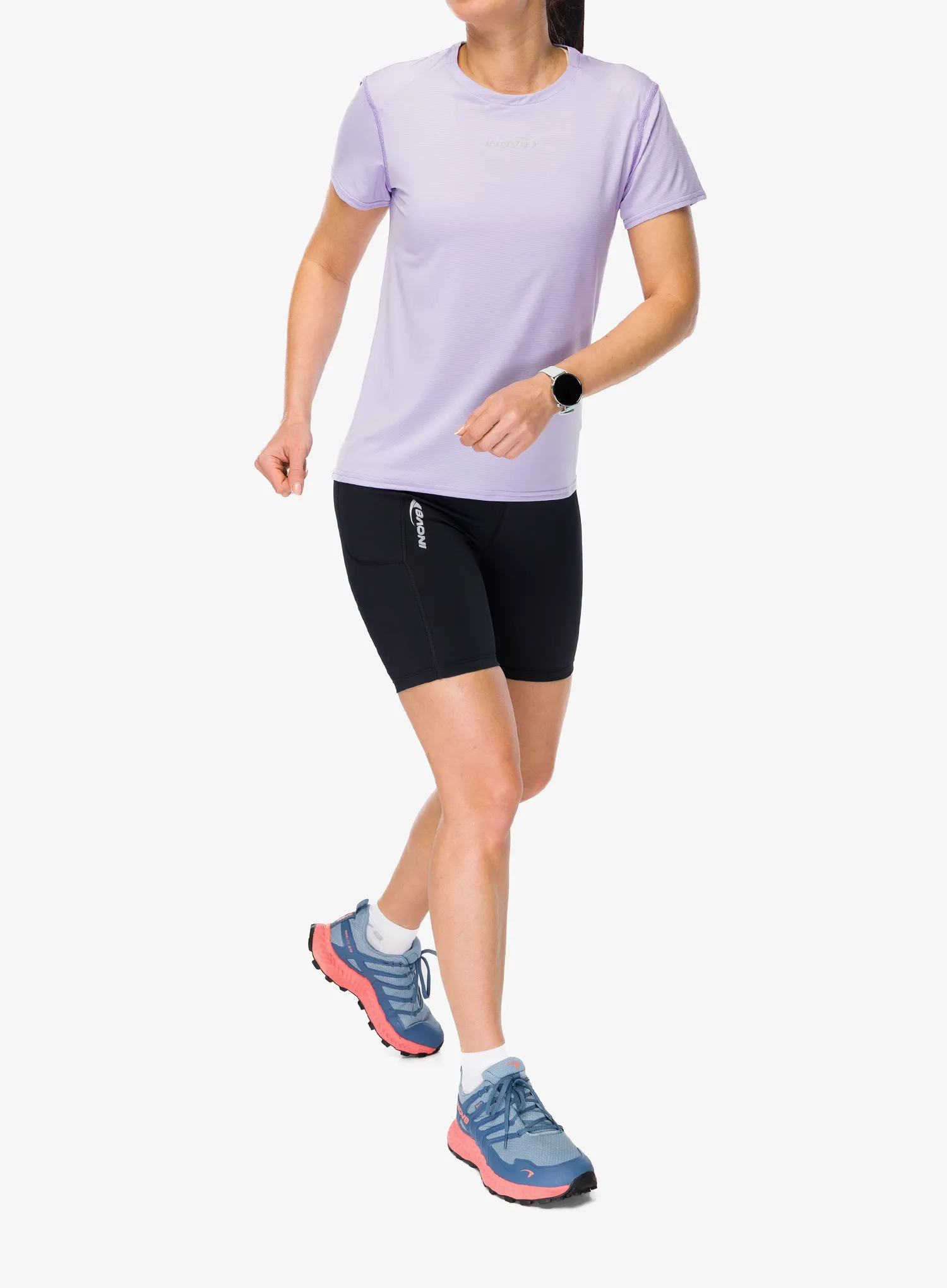 Dámske tričko Inov-8 Airlite Short Sleeve T-Shirt - purple