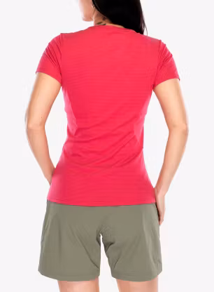 Dámske tričko La Sportiva Ridge T-Shirt - azalea/redwood