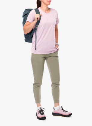 Dámske tričko Patagonia Cap Cool Daily Shirt Cloud Crag - quiet violet