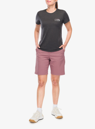 Dámske tričko Patagonia Cap Cool Trail Shirt Stratapeaks - ink black
