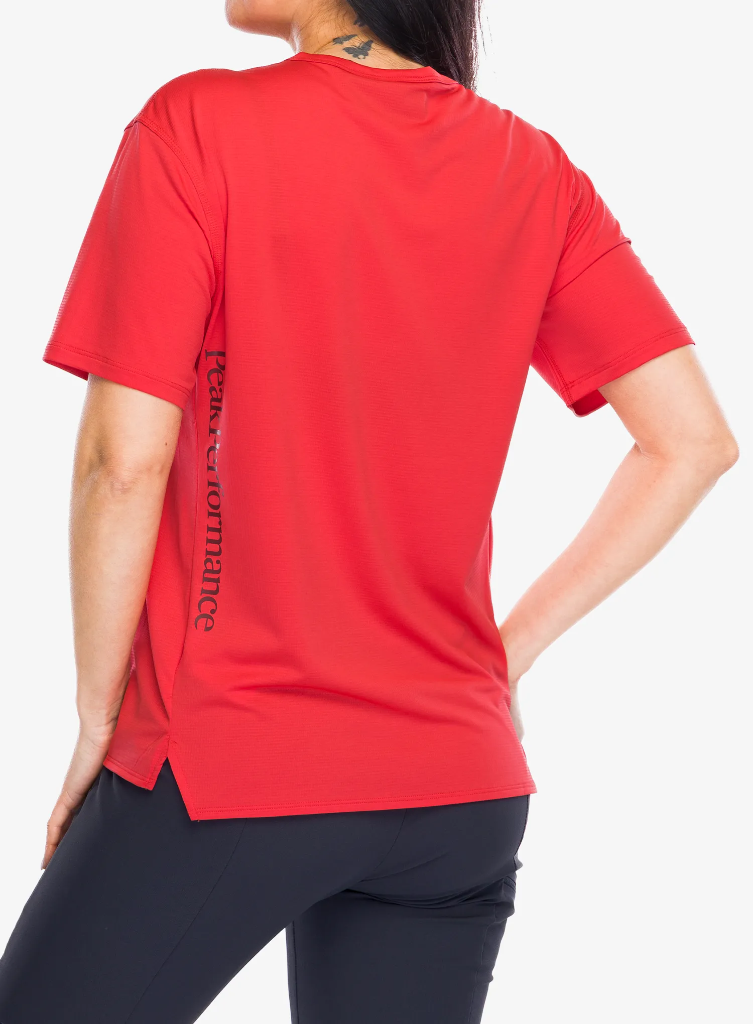 Dámske tričko Peak Performance Trail SS - brilliant red