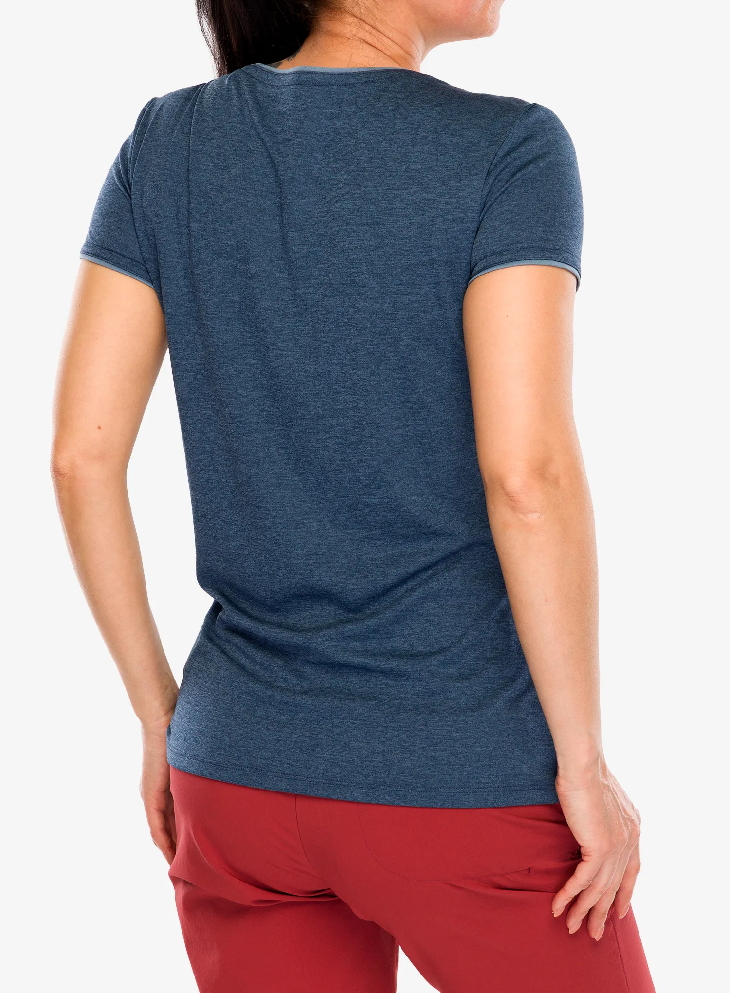 Dámske tričko Vaude Essential T-Shirt - dark sea uni