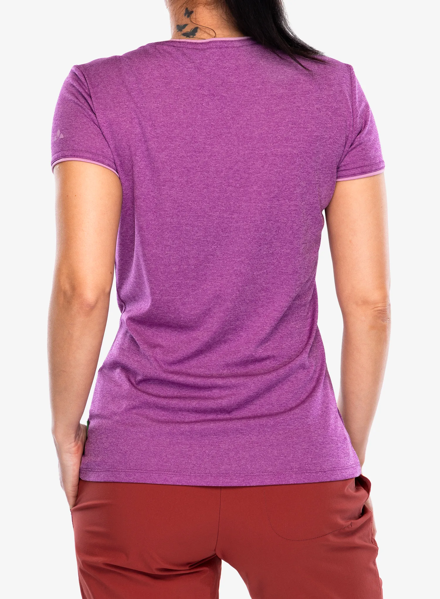 Dámske tričko Vaude Essential T-Shirt - magenta