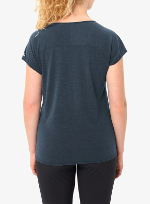 Dámske tričko Vaude Tekoa T-Shirt II - dark sea/white