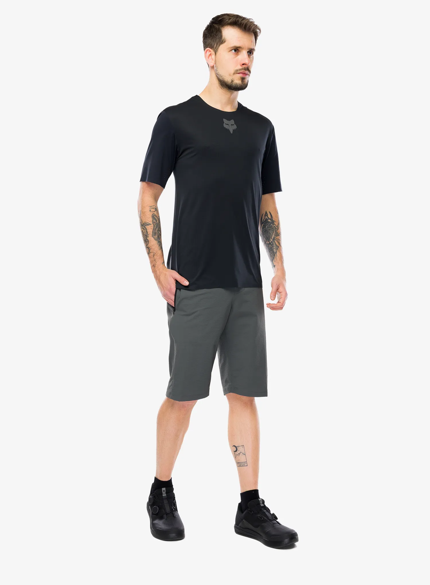 Tričko Fox Flexair SS Jersey - black