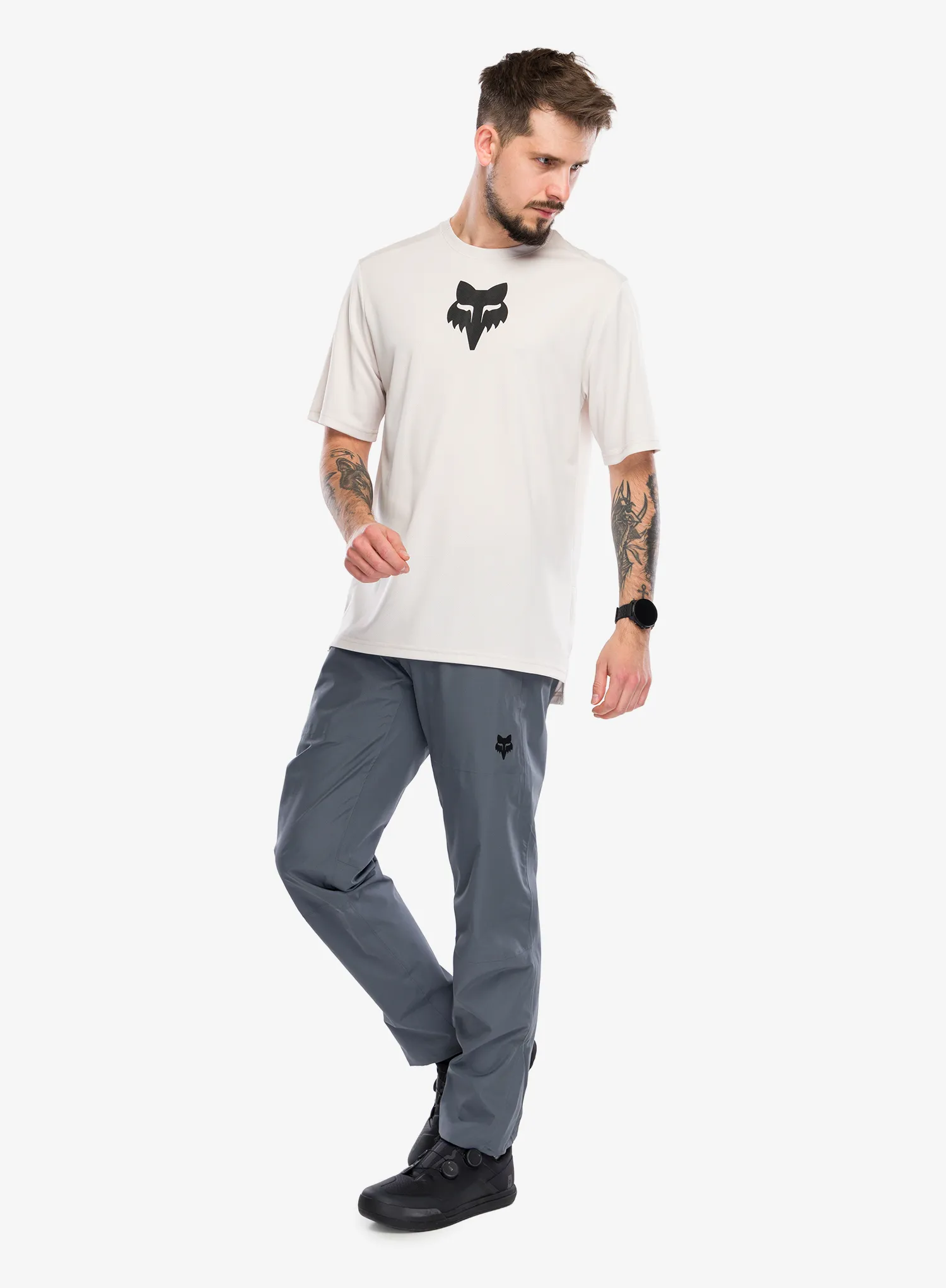 Tričko Fox Ranger SS Jersey Fox Head - vintage white