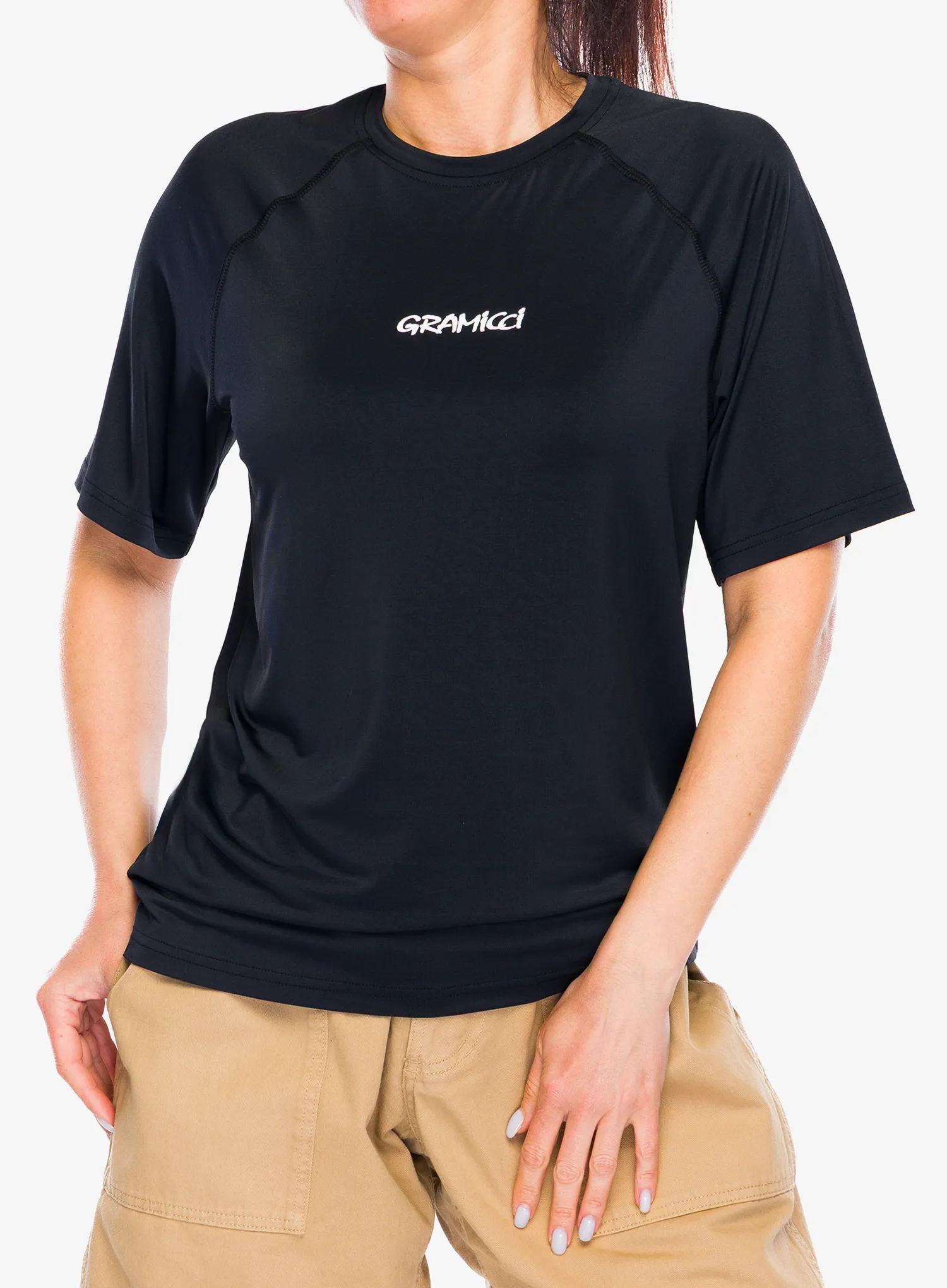 Tričko Gramicci Upf-Shield Short Sleeve Top - black