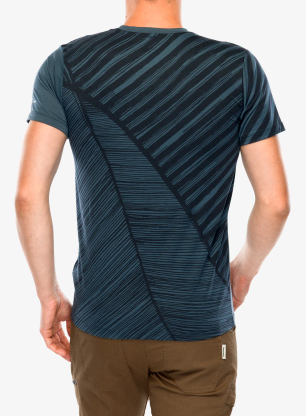 Tričko Hannah Bine - anthracite/stripe