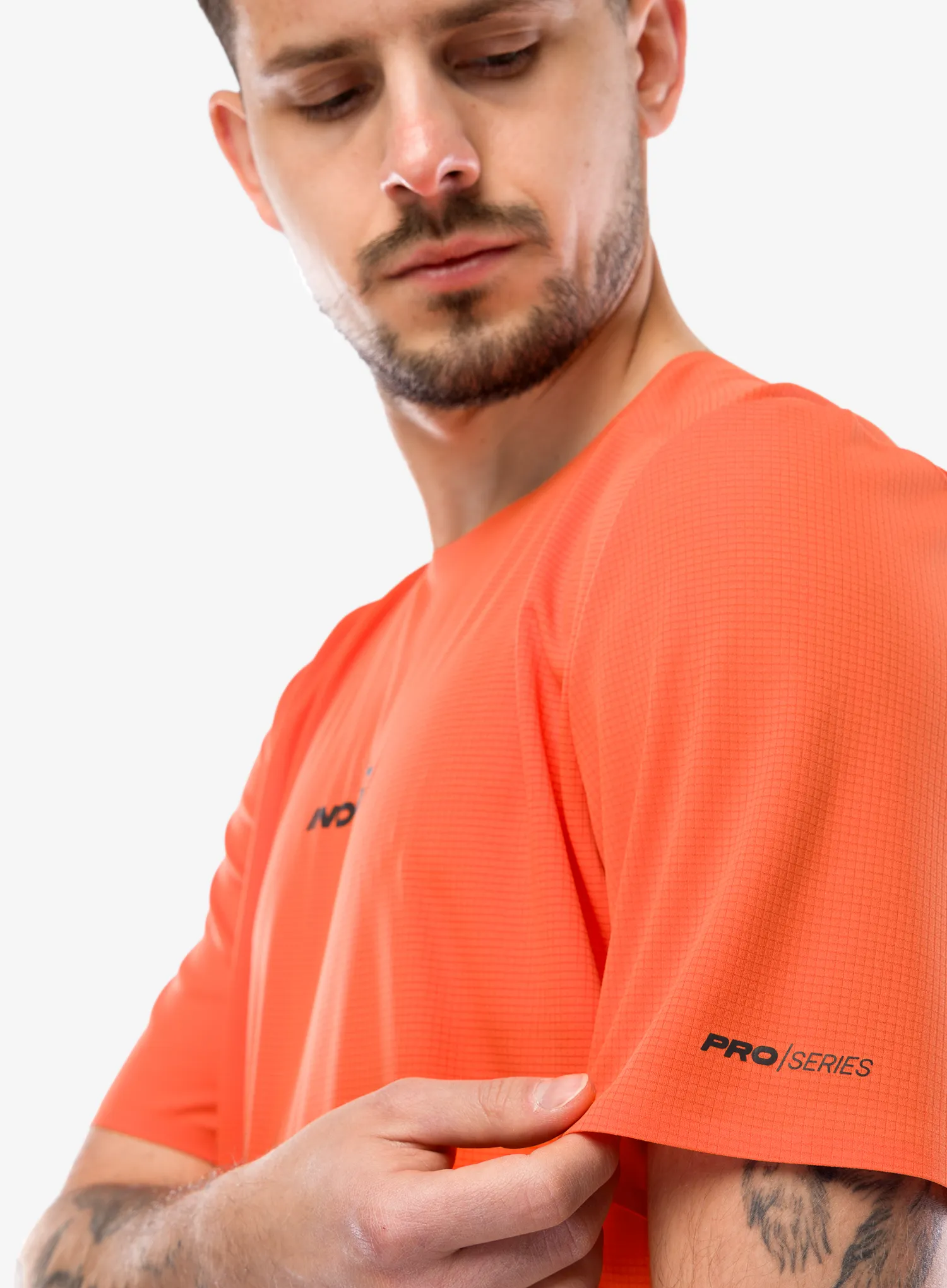 Tričko Inov-8 Airlite Pro Short Sleeve T-Shirt - green/black
