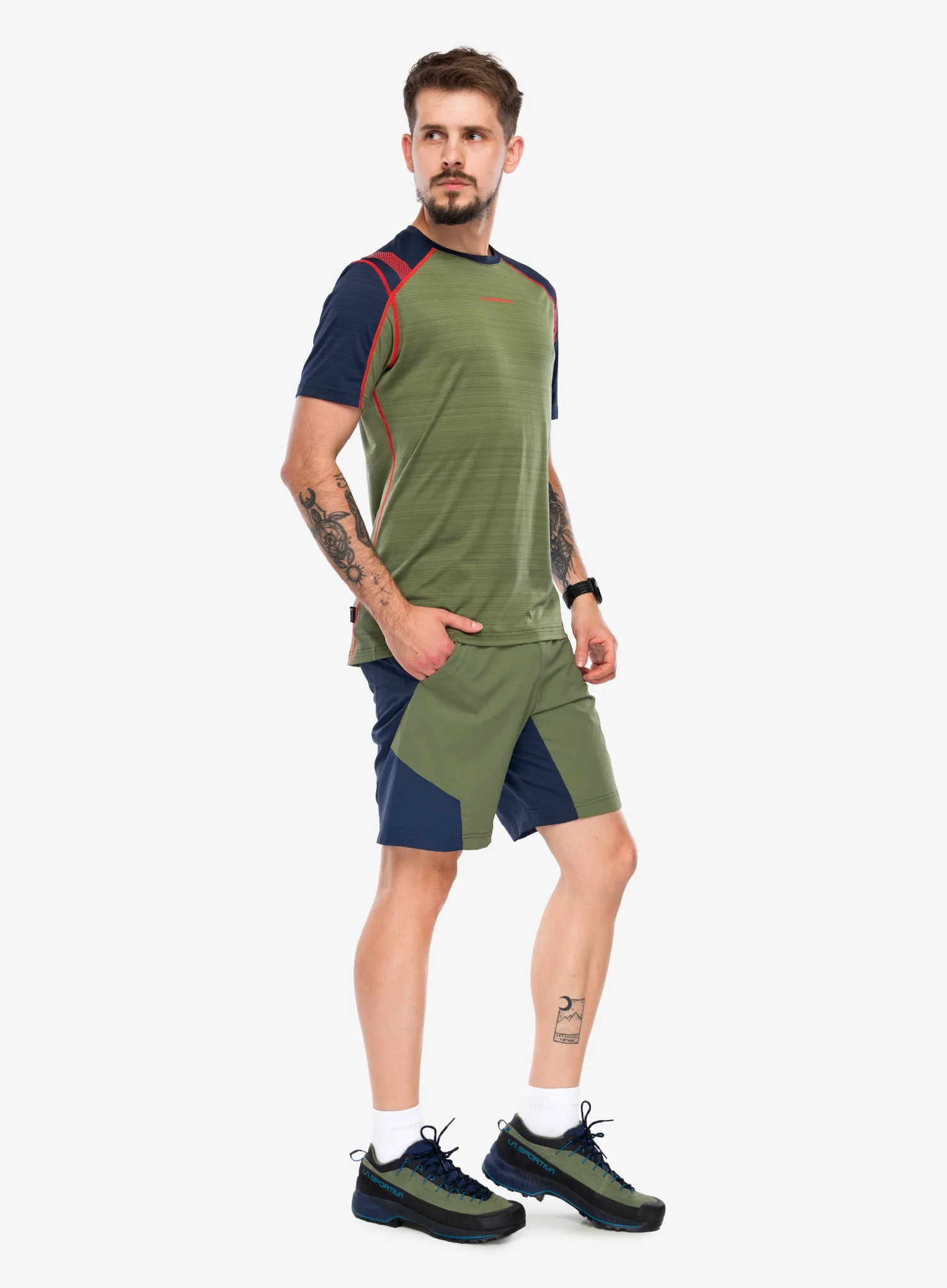 Tričko La Sportiva Sunfire T-Shirt - cypress/night sky