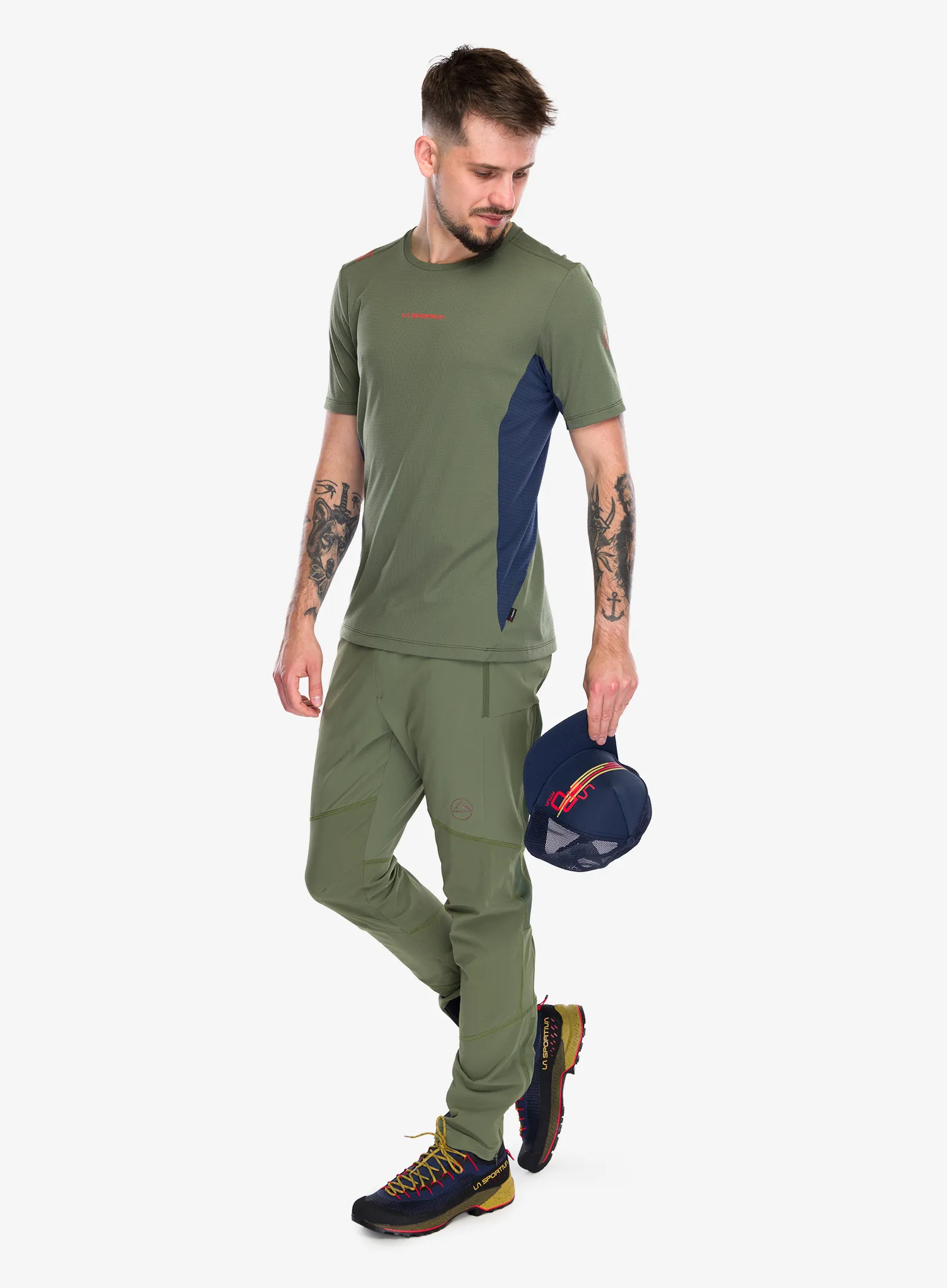 Tričko La Sportiva Traverse T-Shirt - cypress/night sky