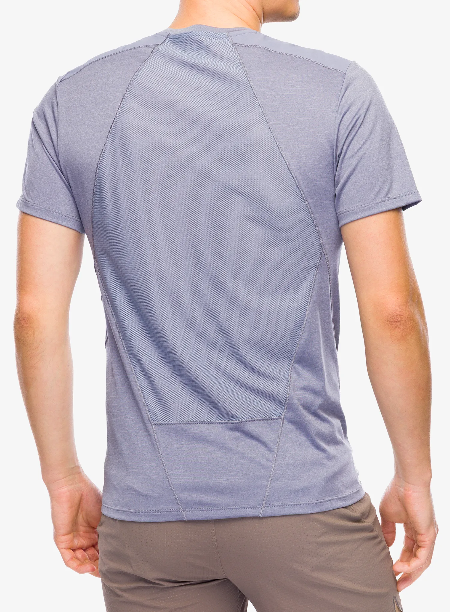 Tričko Salomon Outline S/S Tee - blue granite